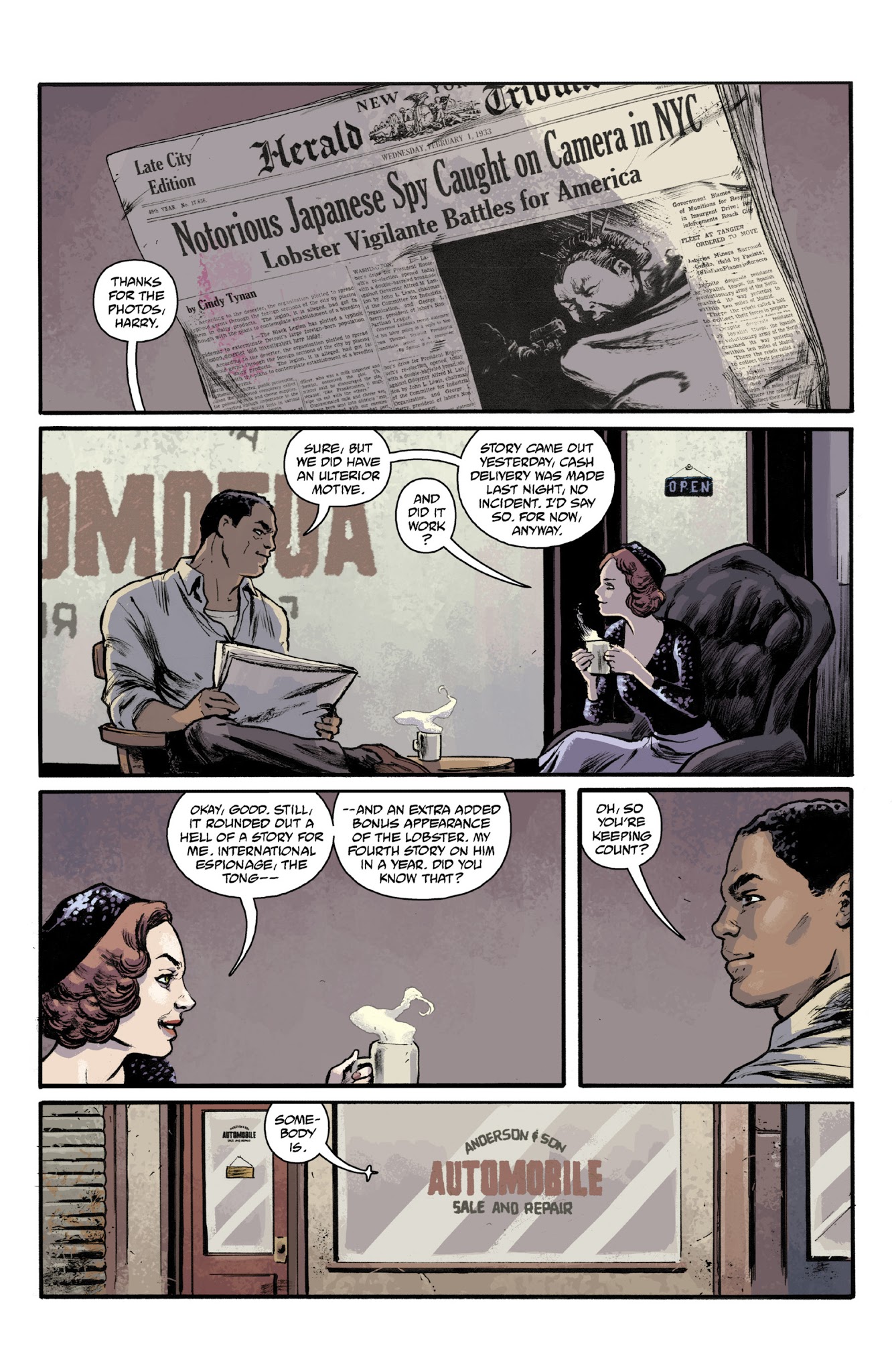 Read online Lobster Johnson: Satan Smells a Rat comic -  Issue # TPB - 109