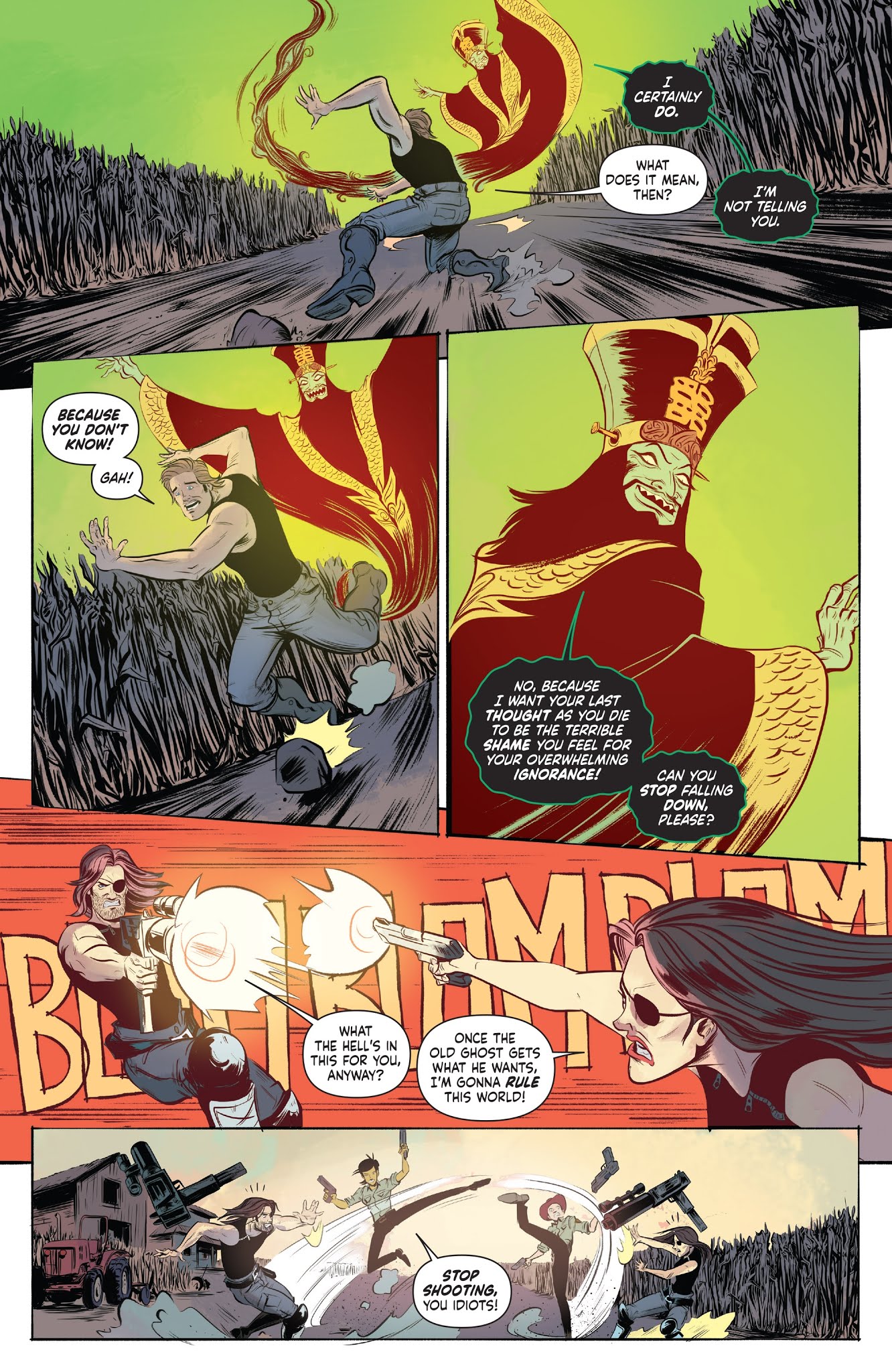 Read online Big Trouble in Little China/Escape From New York comic -  Issue #Big Trouble in Little China / Escape from New York _TPB - 112