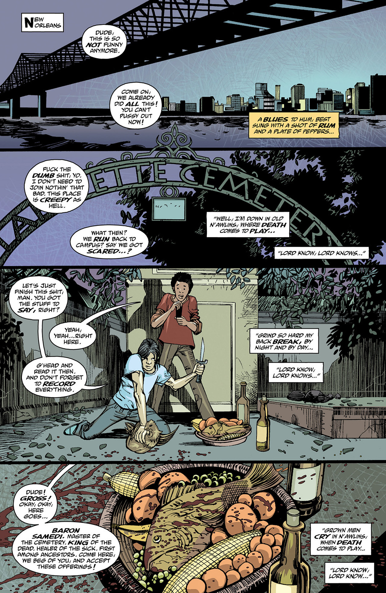 Read online Dominique Laveau: Voodoo Child comic -  Issue #6 - 2