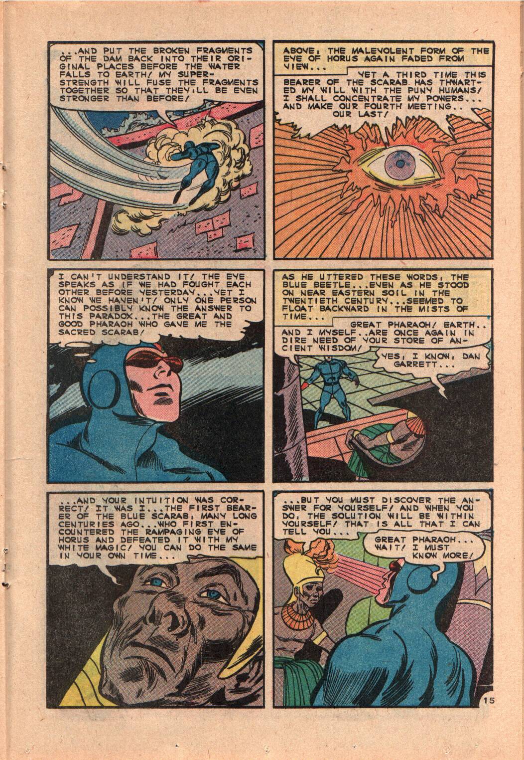 Read online Blue Beetle (1965) comic -  Issue #54 - 21