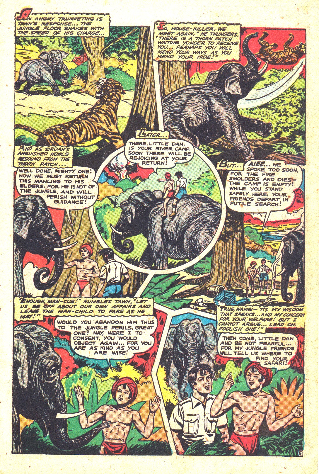 Read online Wambi Jungle Boy comic -  Issue #5 - 7