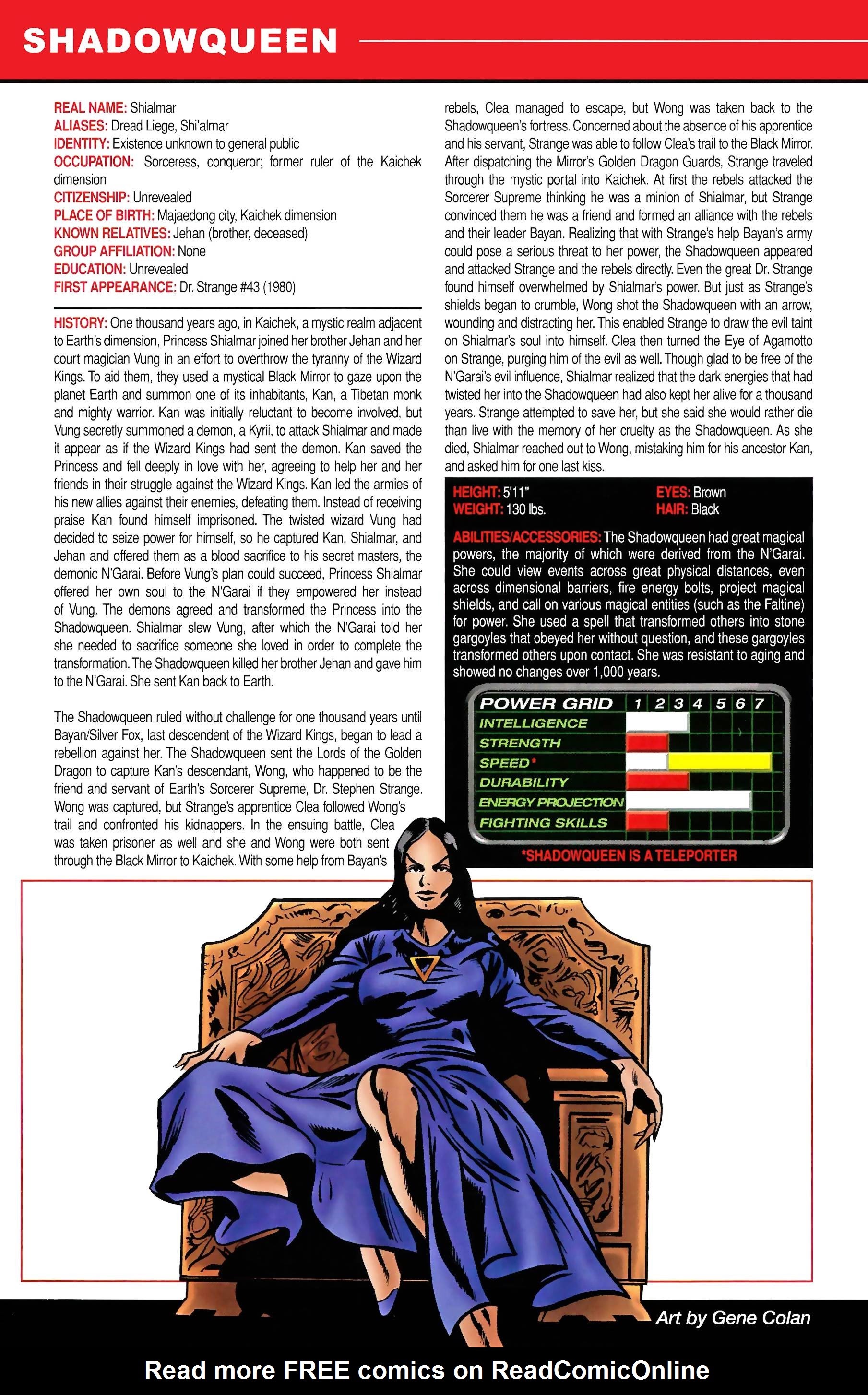 Read online Official Handbook of the Marvel Universe A to Z comic -  Issue # TPB 10 (Part 1) - 100