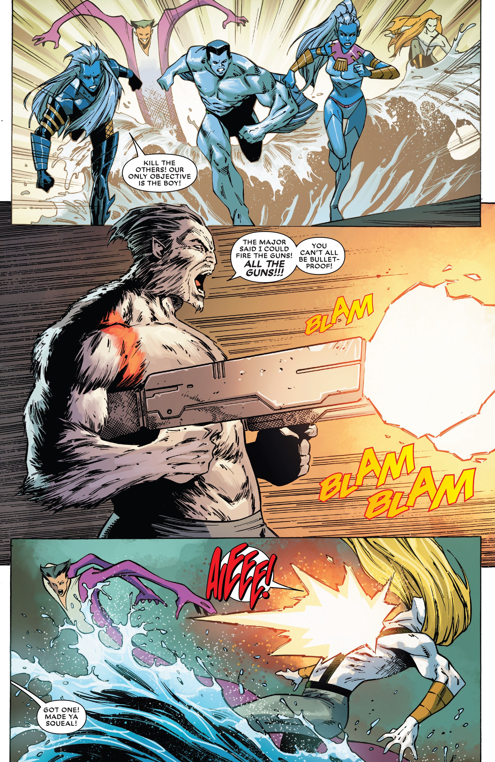 Read online Major X comic -  Issue #4 - 14