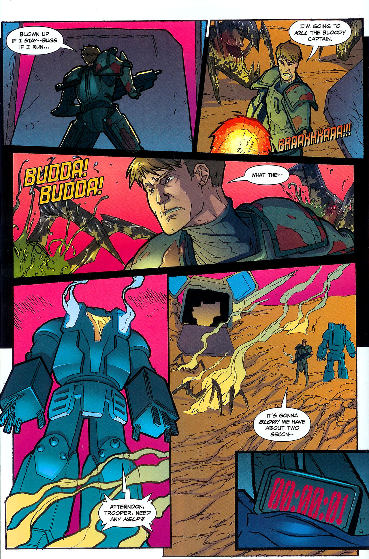 Read online Starship Troopers (2007) comic -  Issue #3 - 20