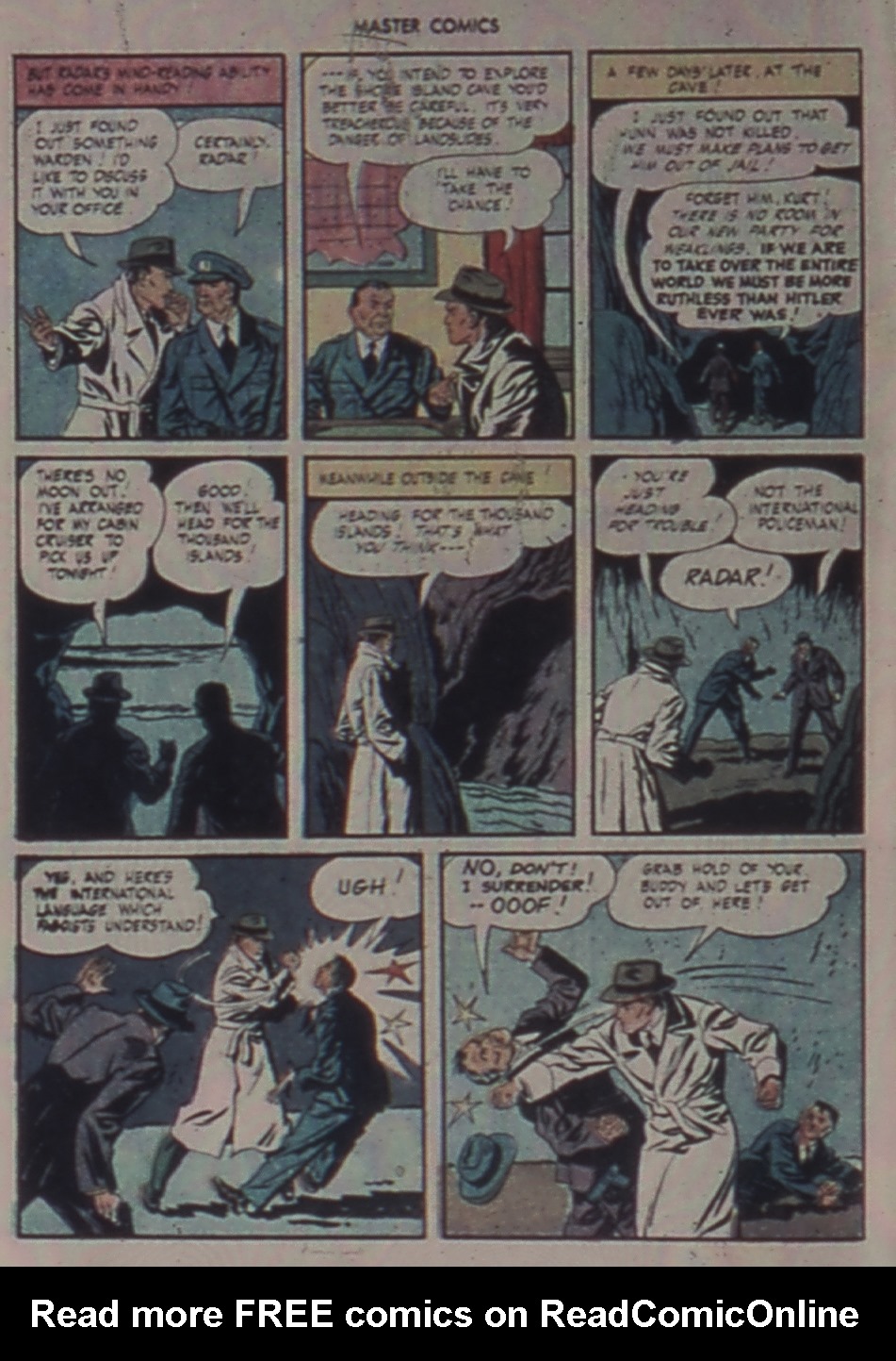 Read online Master Comics comic -  Issue #66 - 6