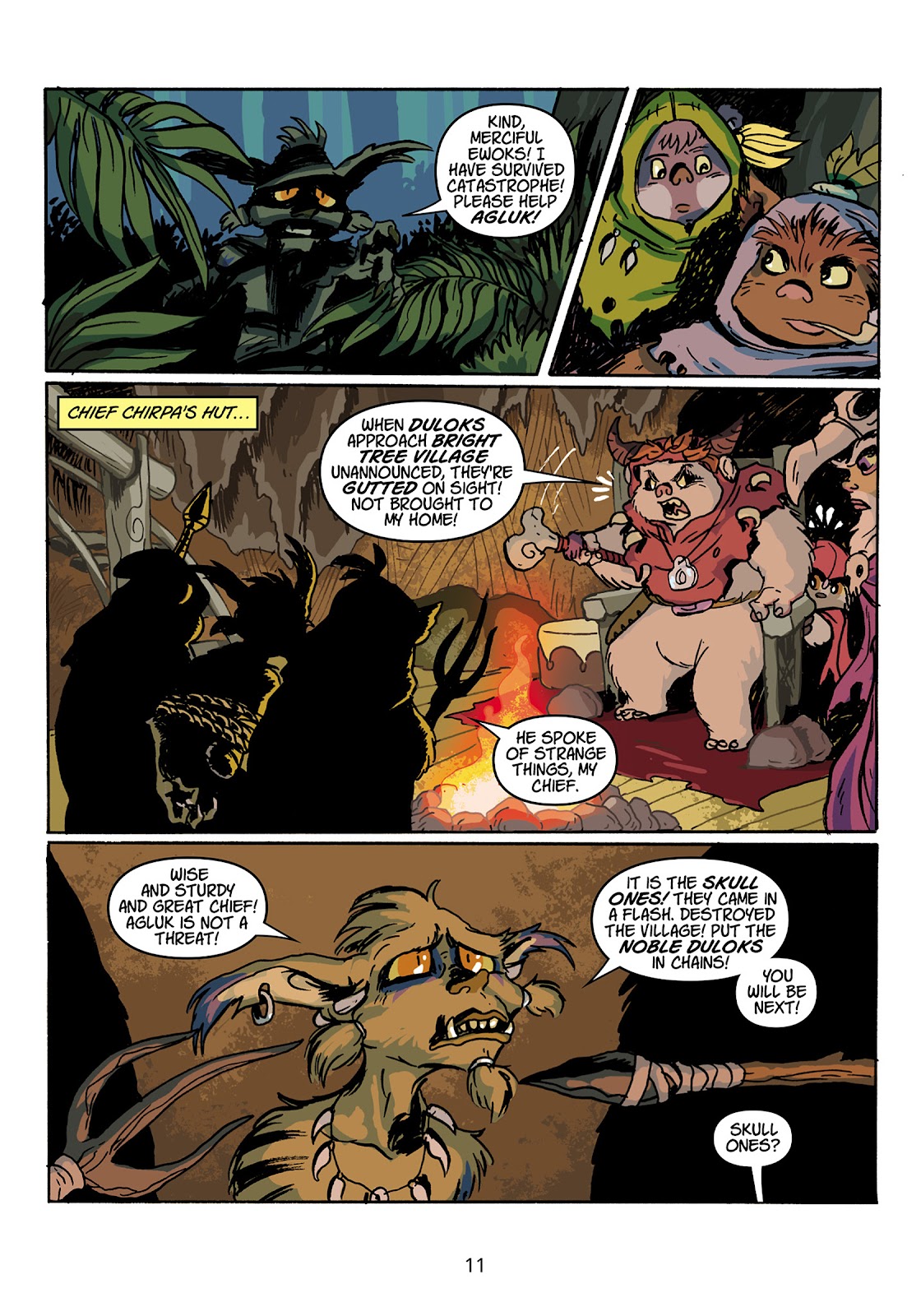 Star Wars: Ewoks - Shadows of Endor issue TPB - Page 12