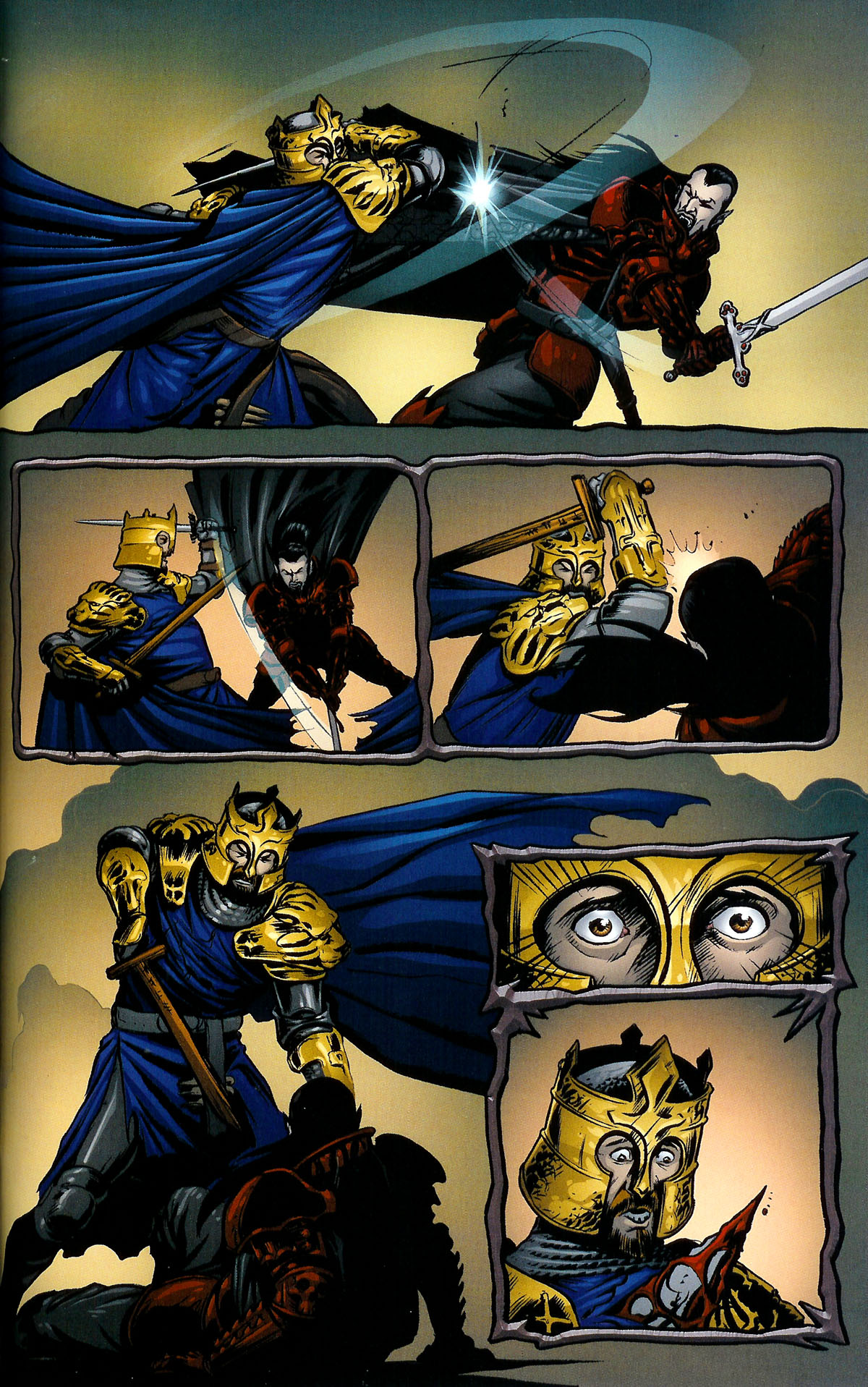Read online Dracula vs King Arthur comic -  Issue #4 - 57