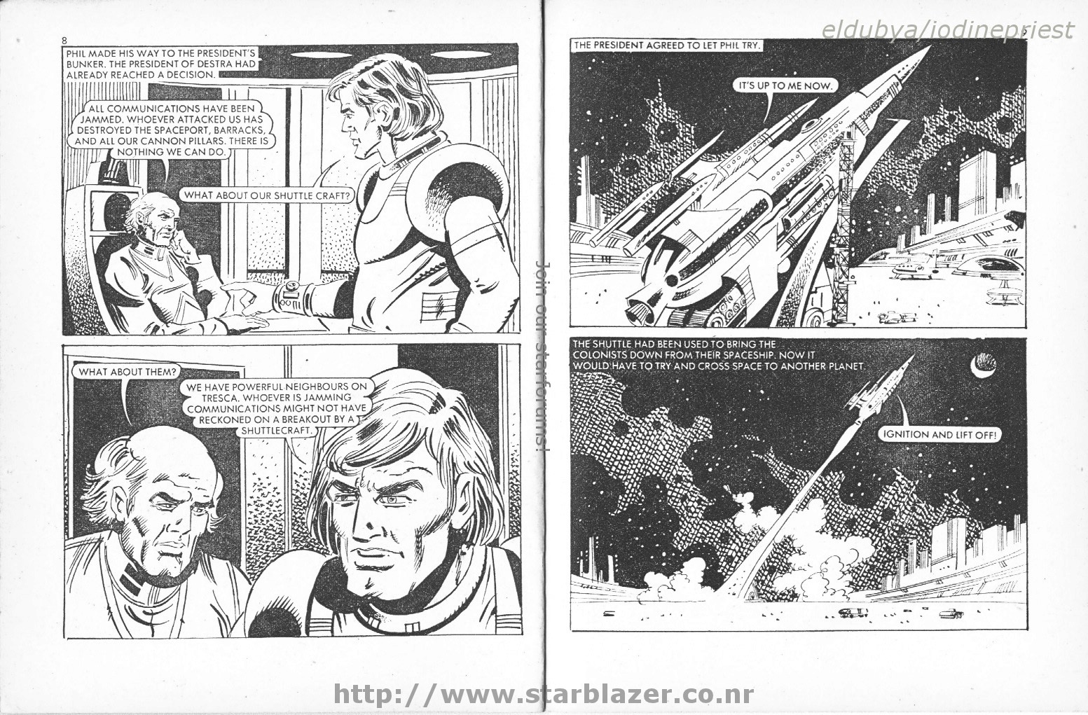 Read online Starblazer comic -  Issue #41 - 6