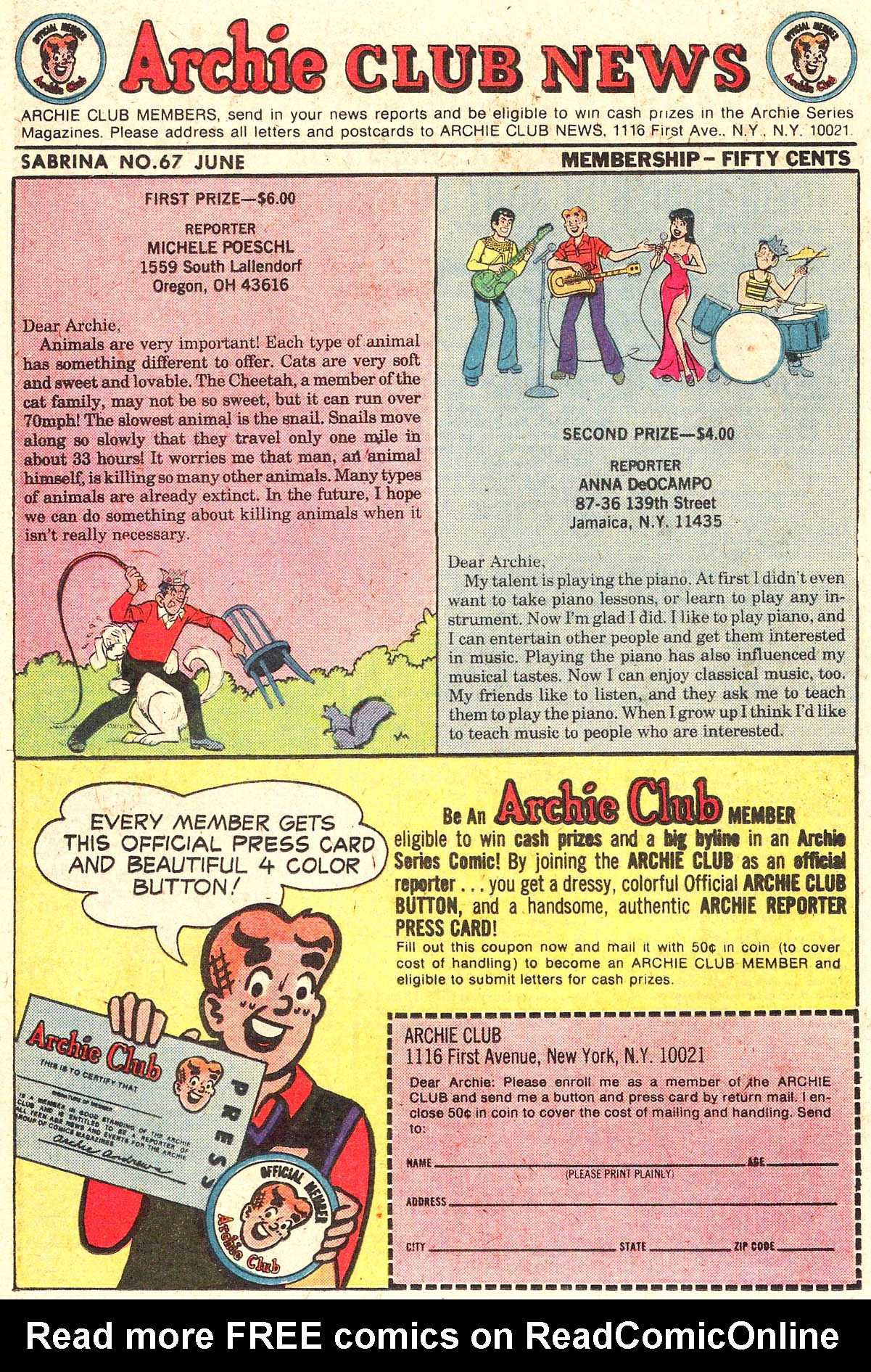 Read online Sabrina The Teenage Witch (1971) comic -  Issue #67 - 26