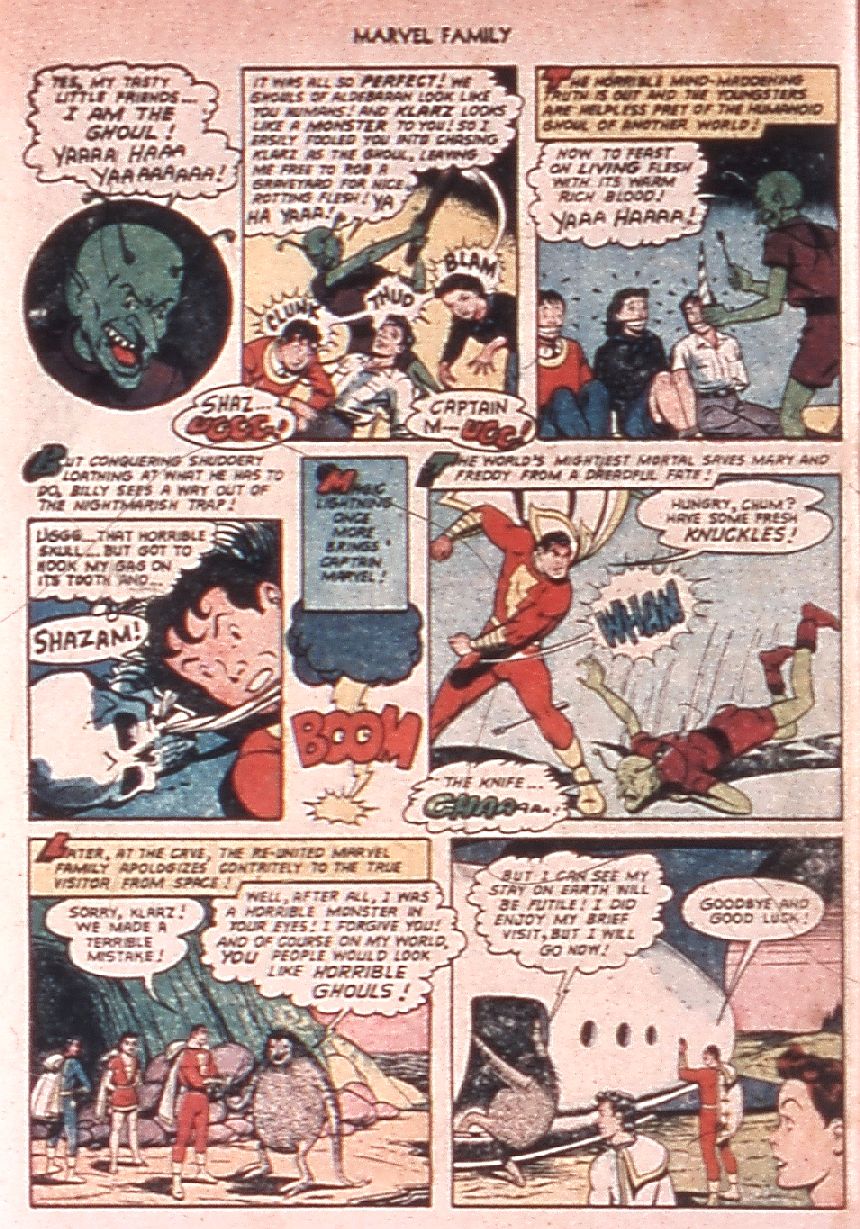 Read online The Marvel Family comic -  Issue #80 - 32