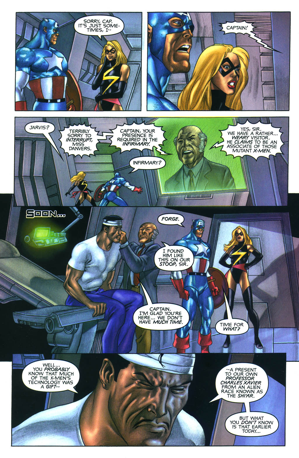 Read online Wolverine/Captain America comic -  Issue #1 - 8