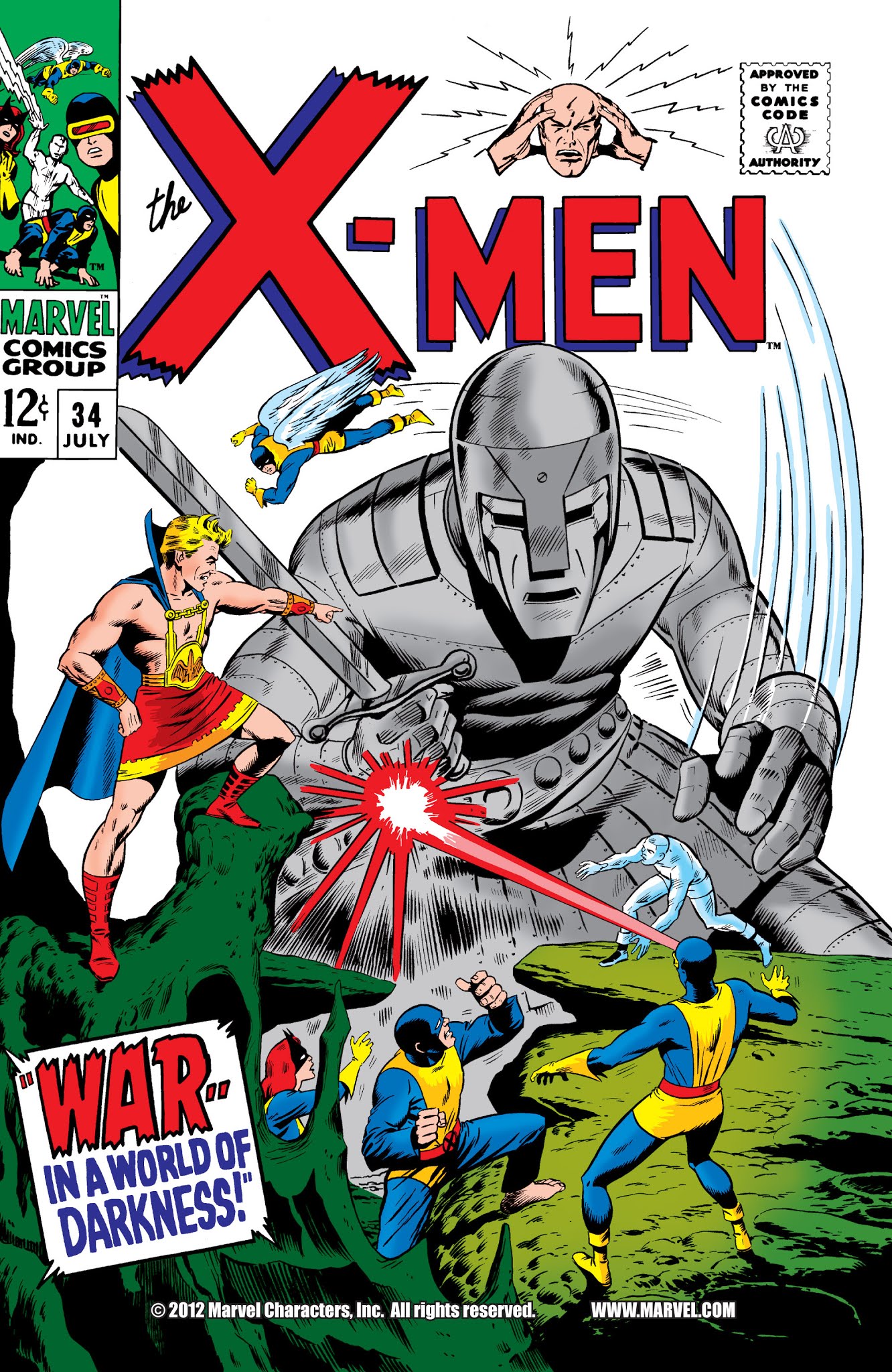Read online Marvel Masterworks: The X-Men comic -  Issue # TPB 4 (Part 1) - 45