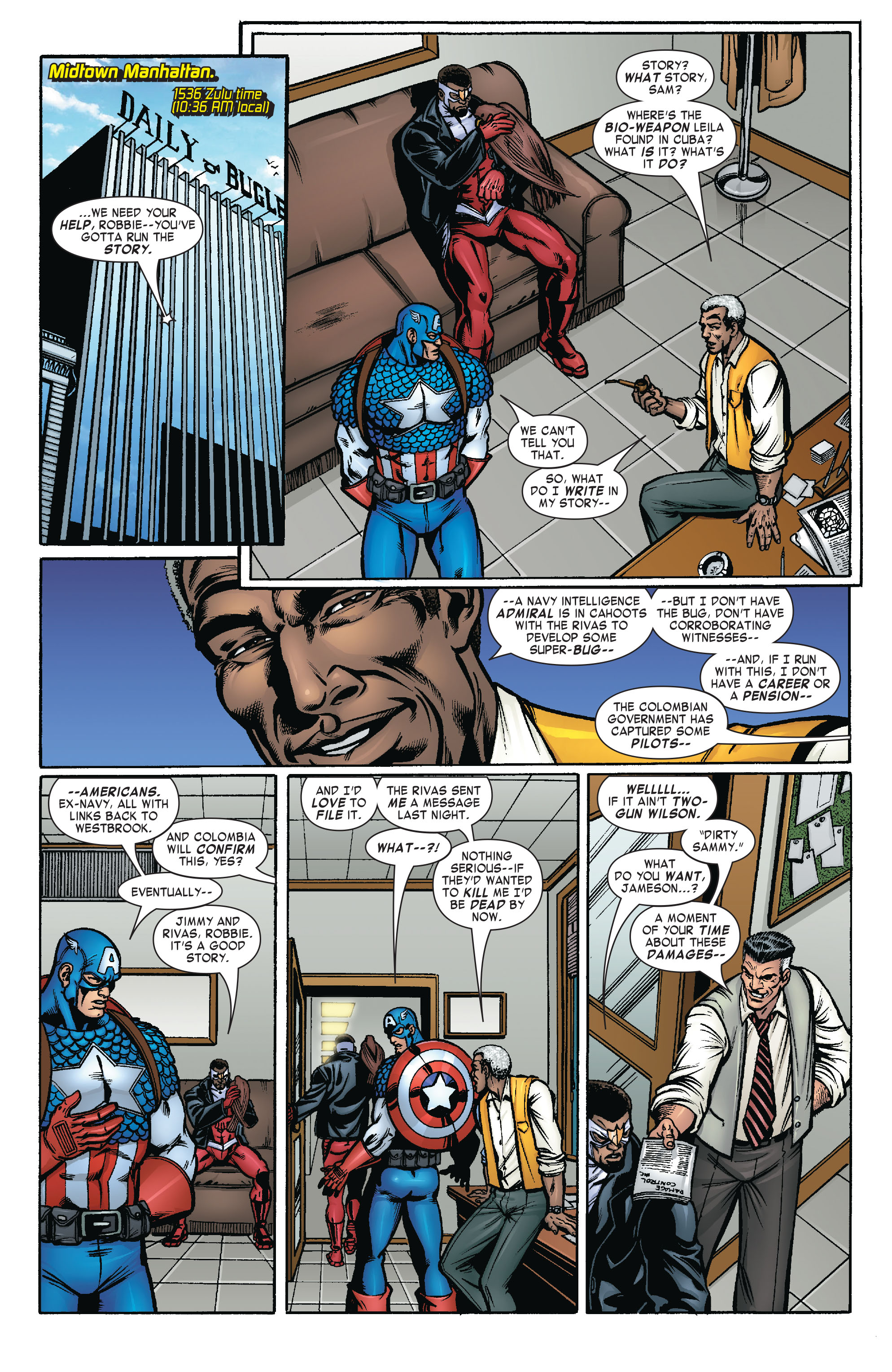Read online Captain America & the Falcon comic -  Issue #8 - 19