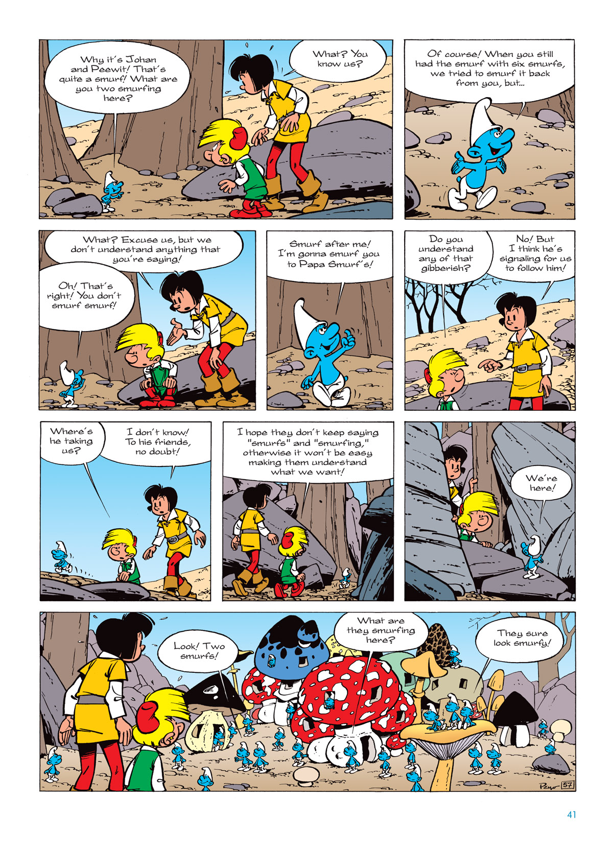 Read online The Smurfs comic -  Issue #2 - 41