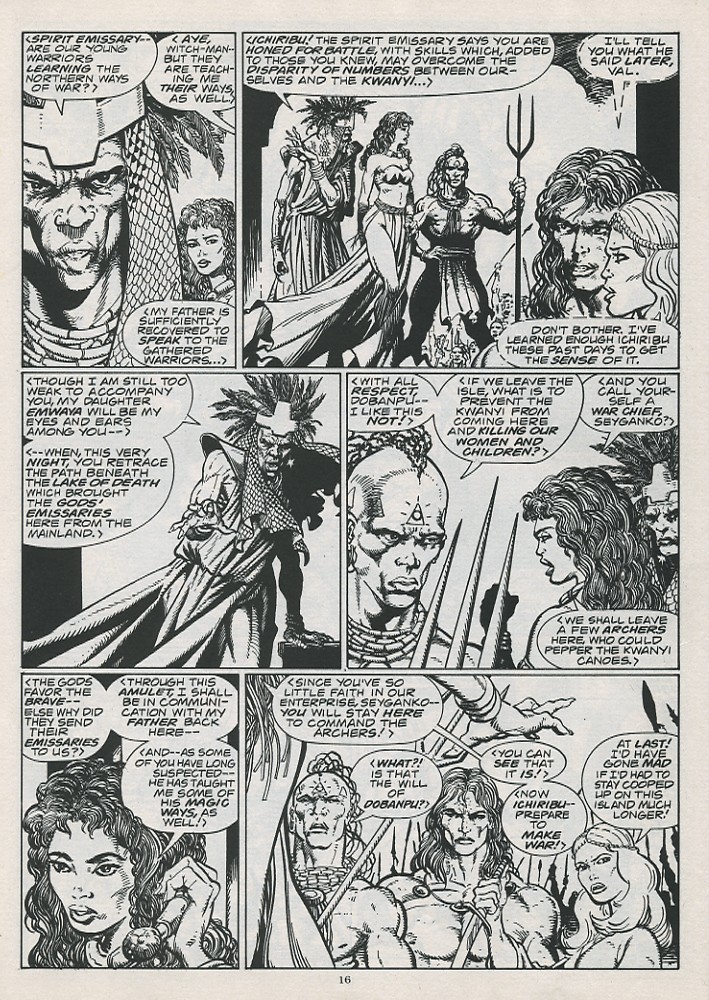 The Savage Sword Of Conan issue 215 - Page 18