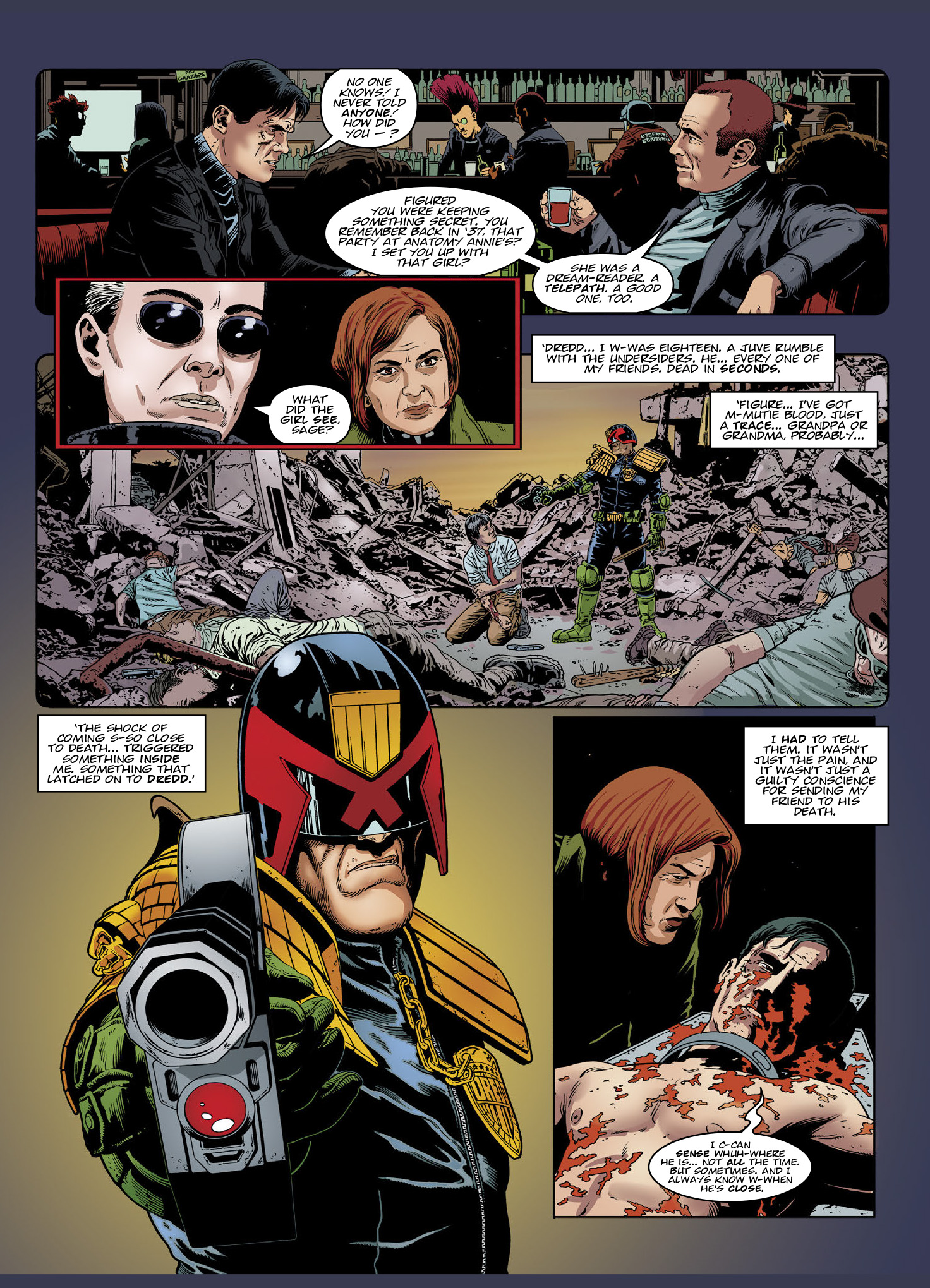Read online Judge Dredd Megazine (Vol. 5) comic -  Issue #450 - 126