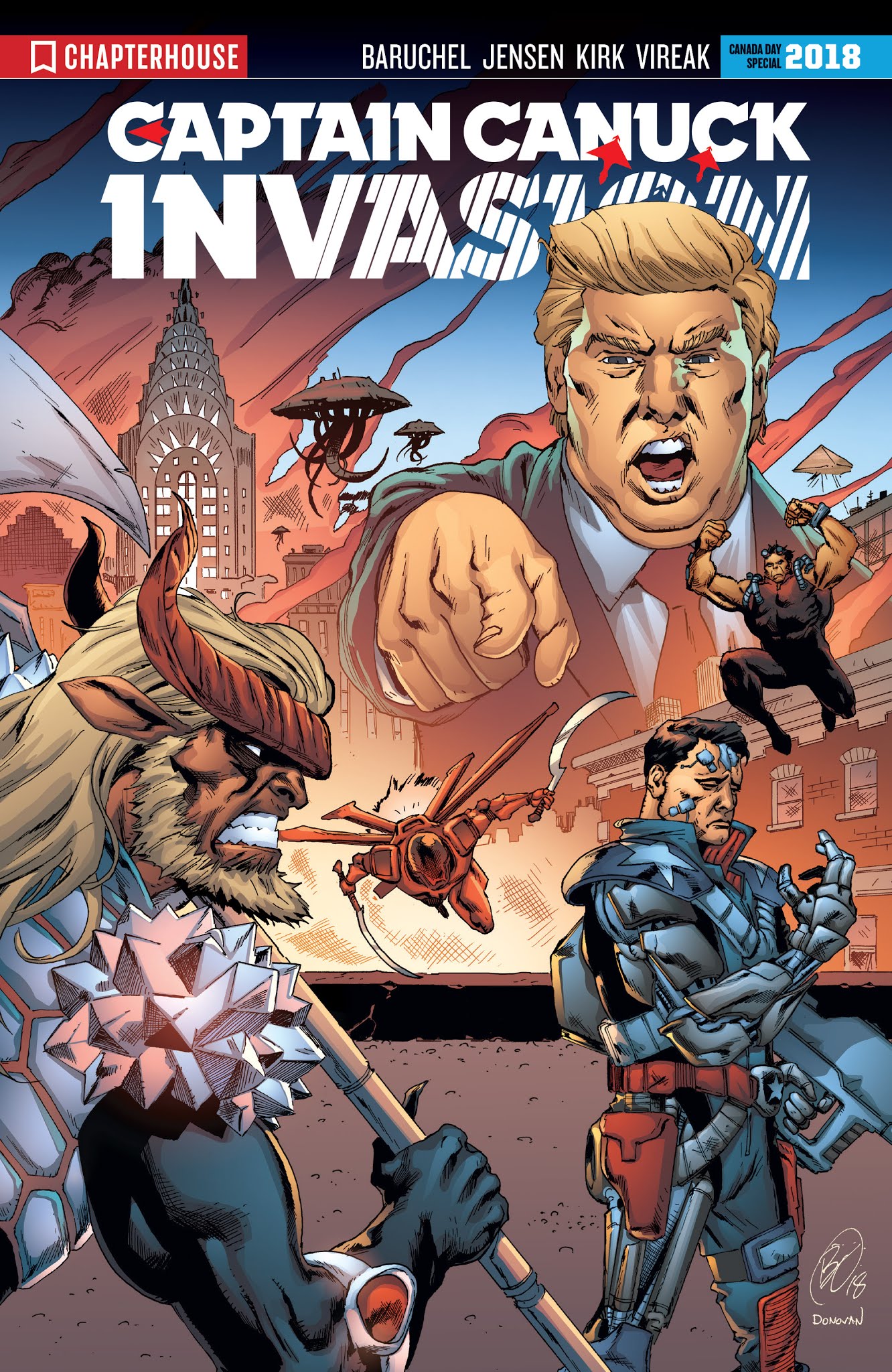Read online Captain Canuck: Invasion (Canada Day 2018) comic -  Issue # Full - 2