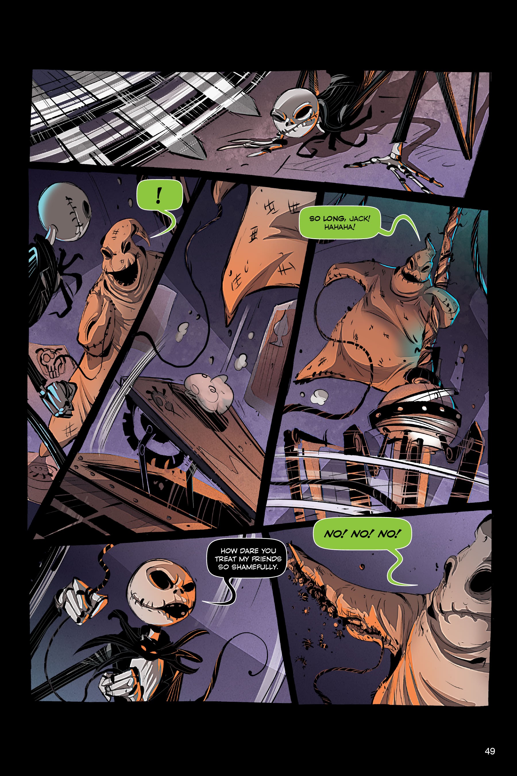 Read online Disney The Nightmare Before Christmas: The Story of the Movie in Comics comic -  Issue # Full - 48