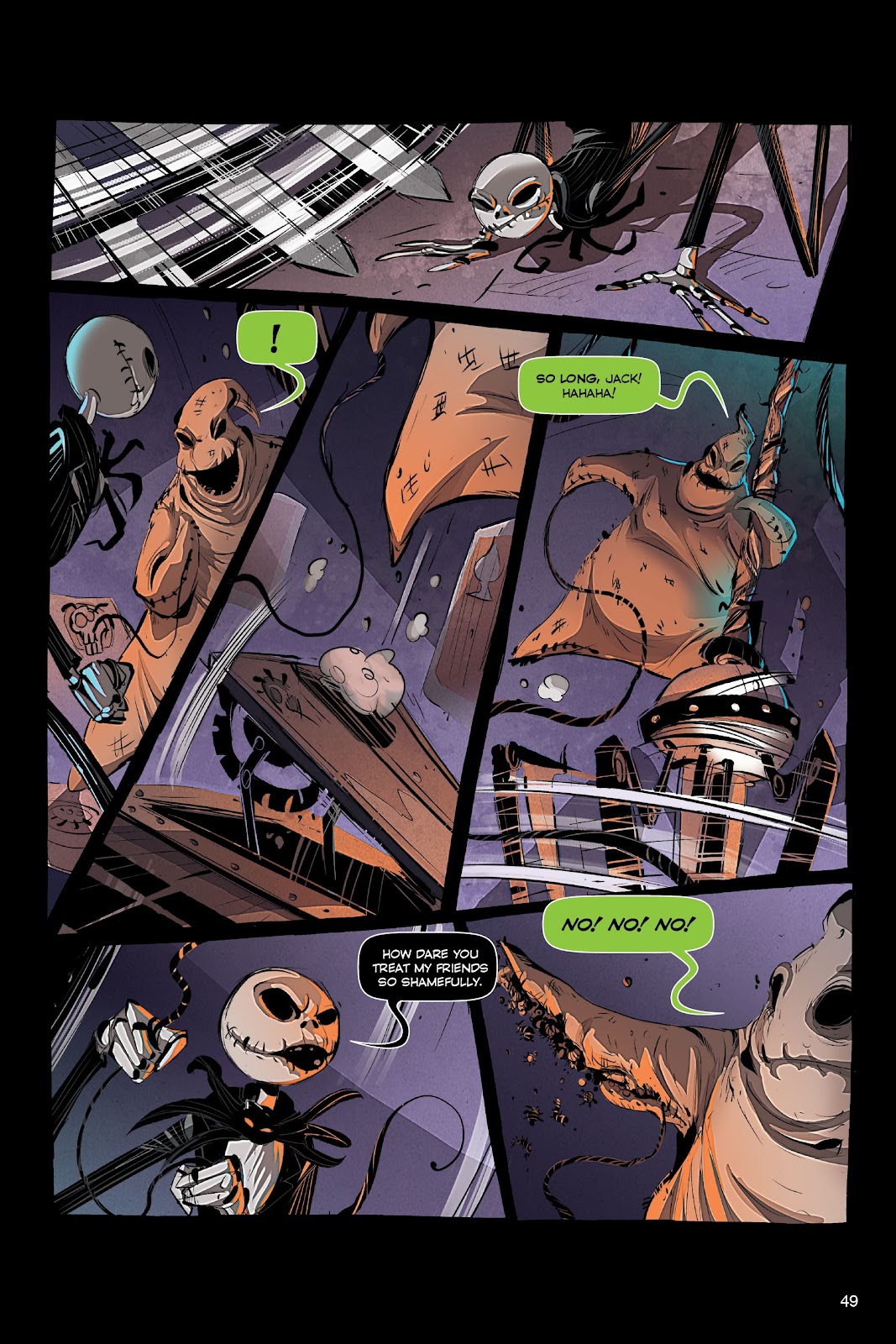 Disney The Nightmare Before Christmas: The Story of the Movie in Comics issue Full - Page 48
