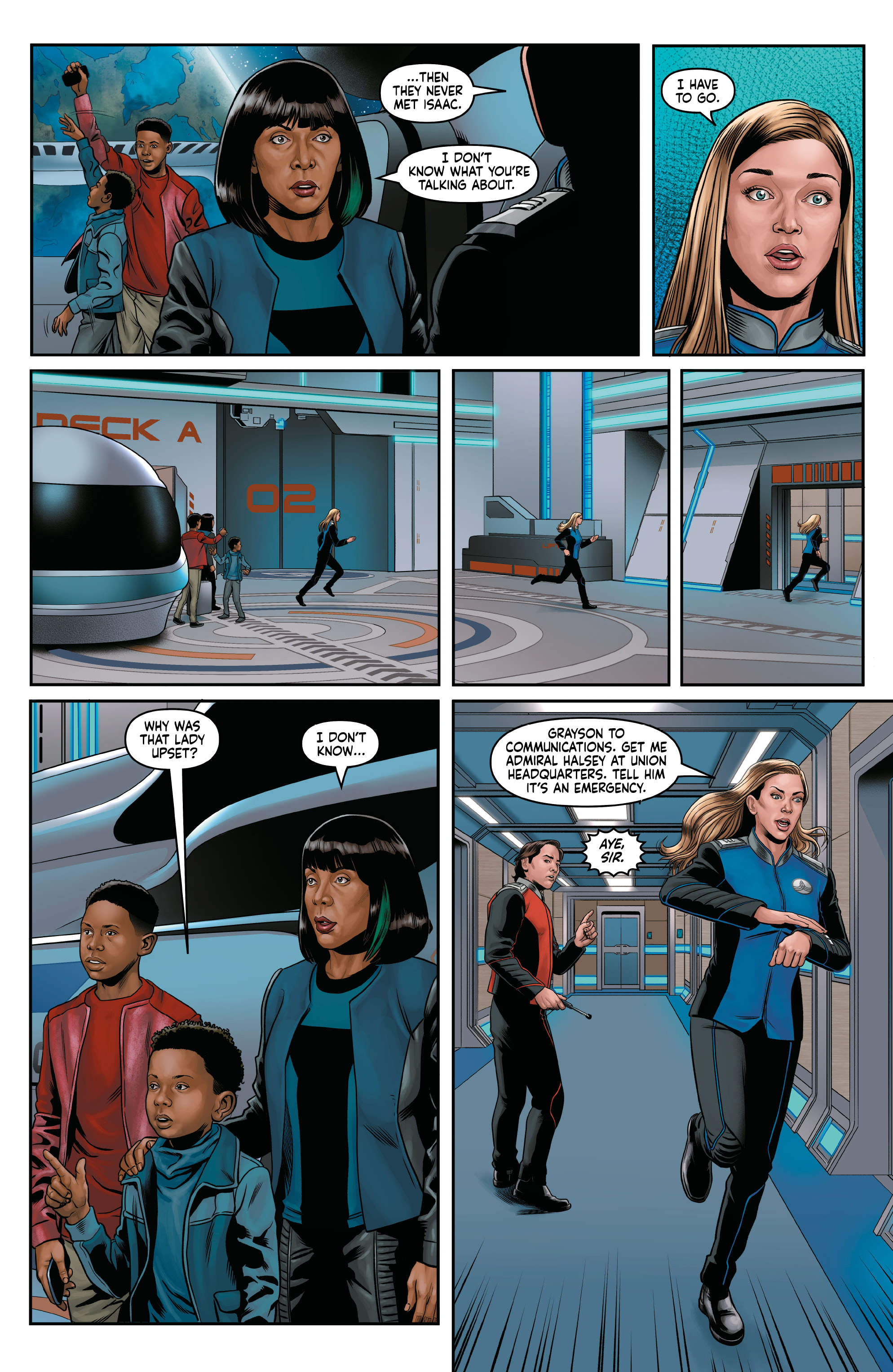 Read online The Orville: Digressions comic -  Issue #1 - 21