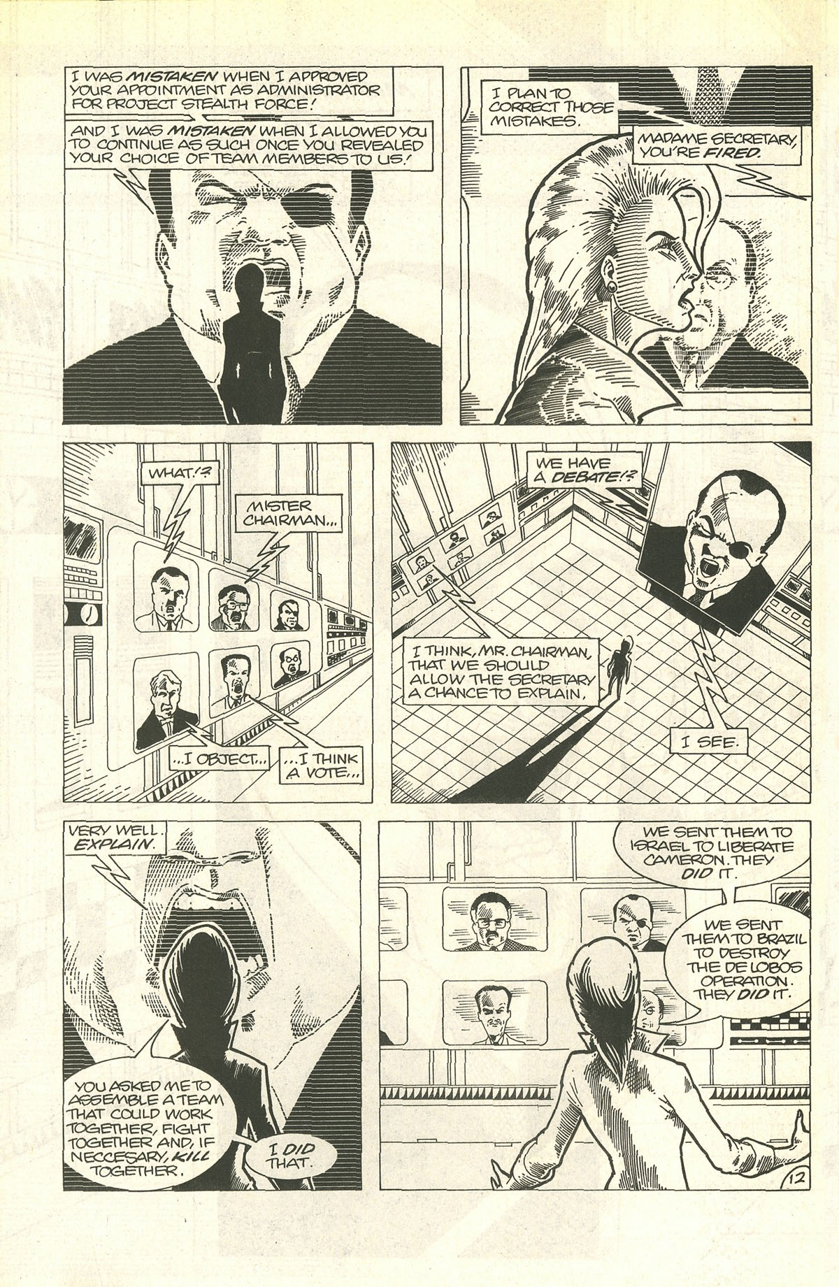 Read online Stealth Force comic -  Issue #7 - 12