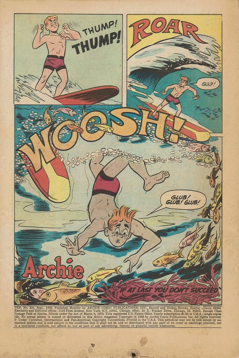 Read online Pep Comics comic -  Issue #221 - 3