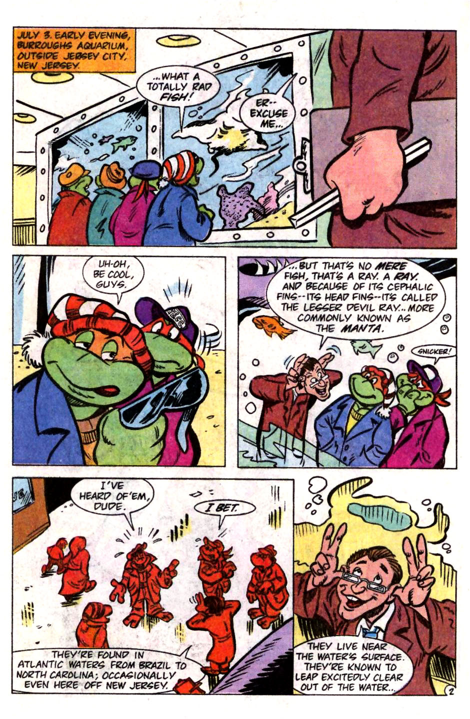 Read online Teenage Mutant Ninja Turtles Adventures (1989) comic -  Issue #5 - 3