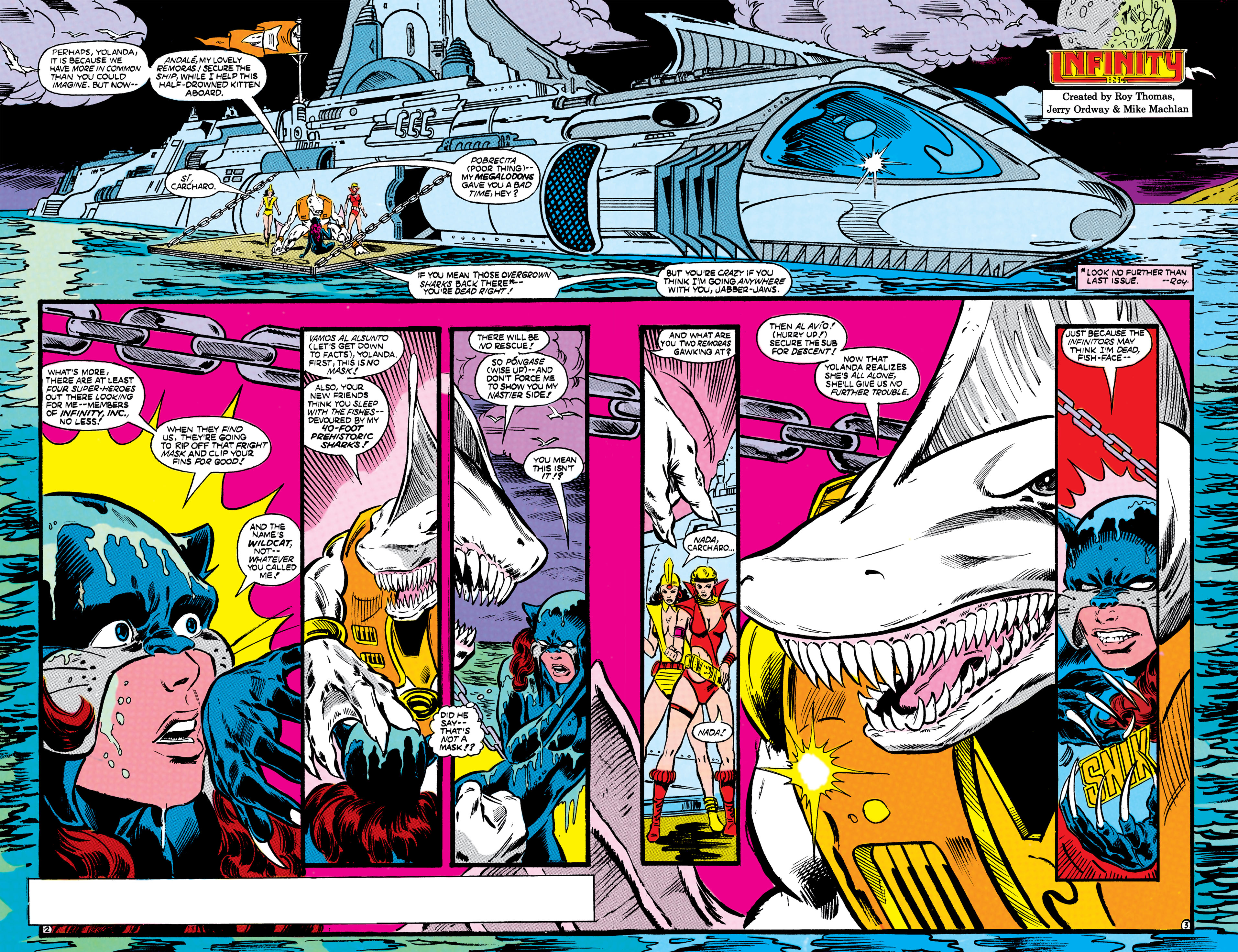 Read online Infinity Inc. (1984) comic -  Issue #26 - 3