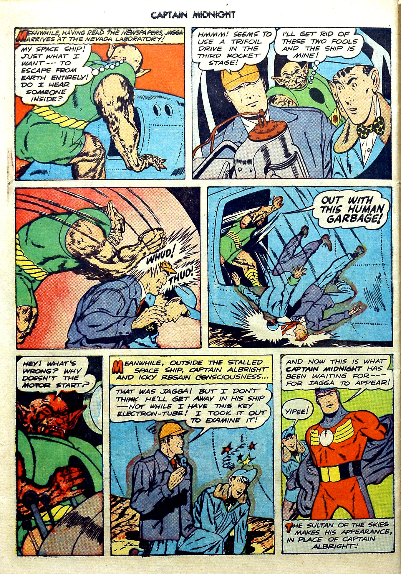 Read online Captain Midnight (1942) comic -  Issue #56 - 30