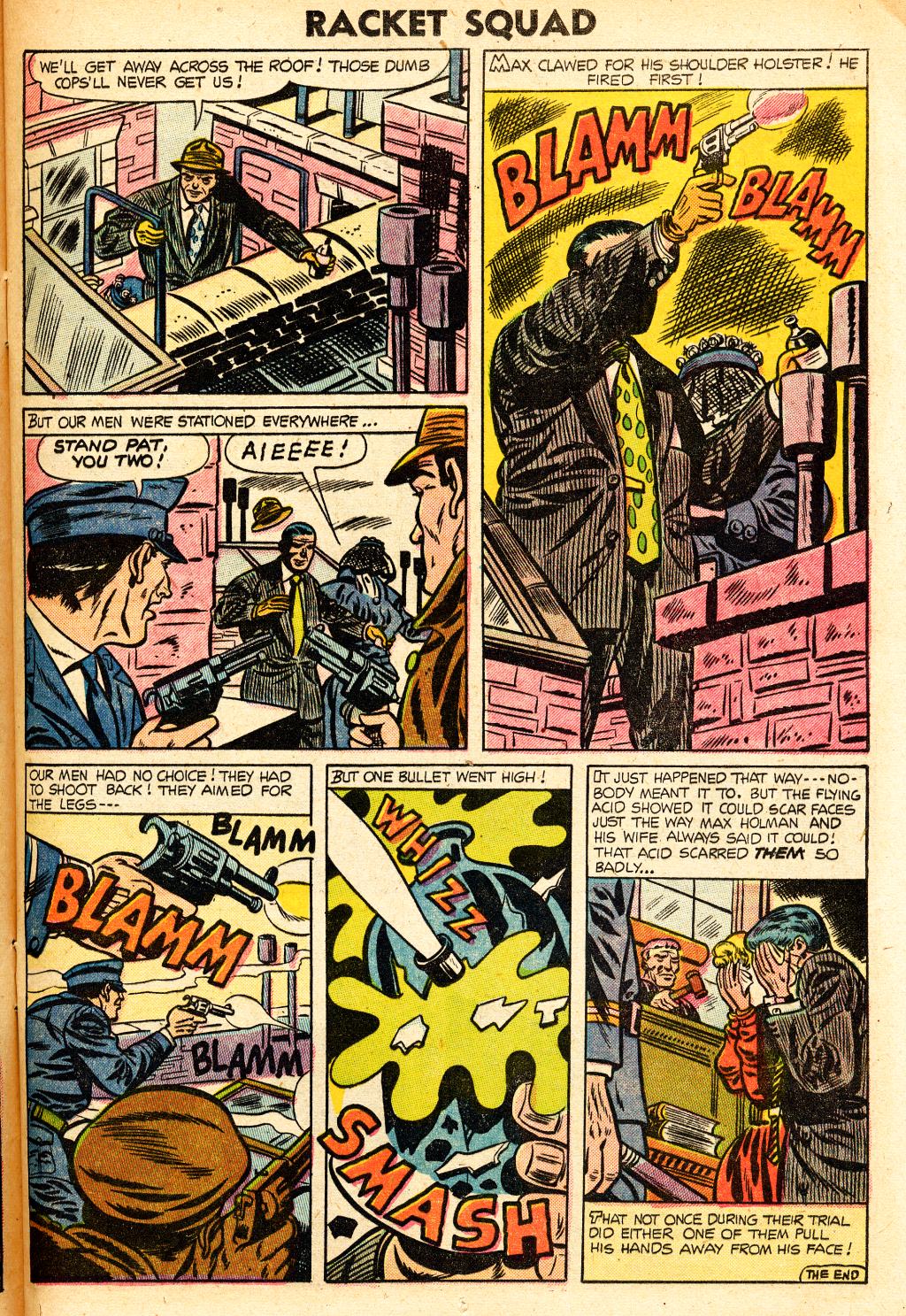 Read online Racket Squad in Action comic -  Issue #13 - 13