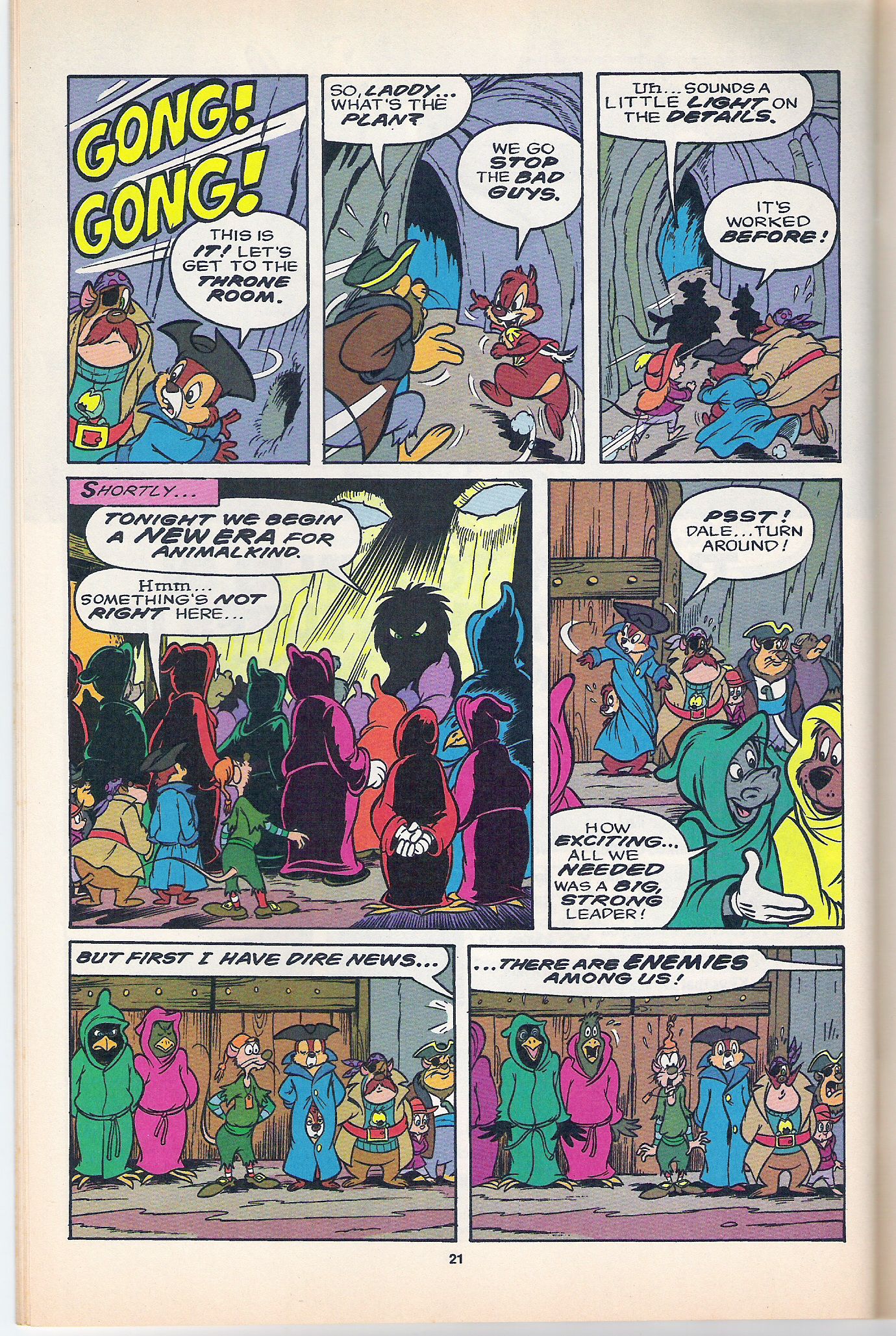 Read online Disney's Chip 'N Dale Rescue Rangers comic -  Issue #6 - 28
