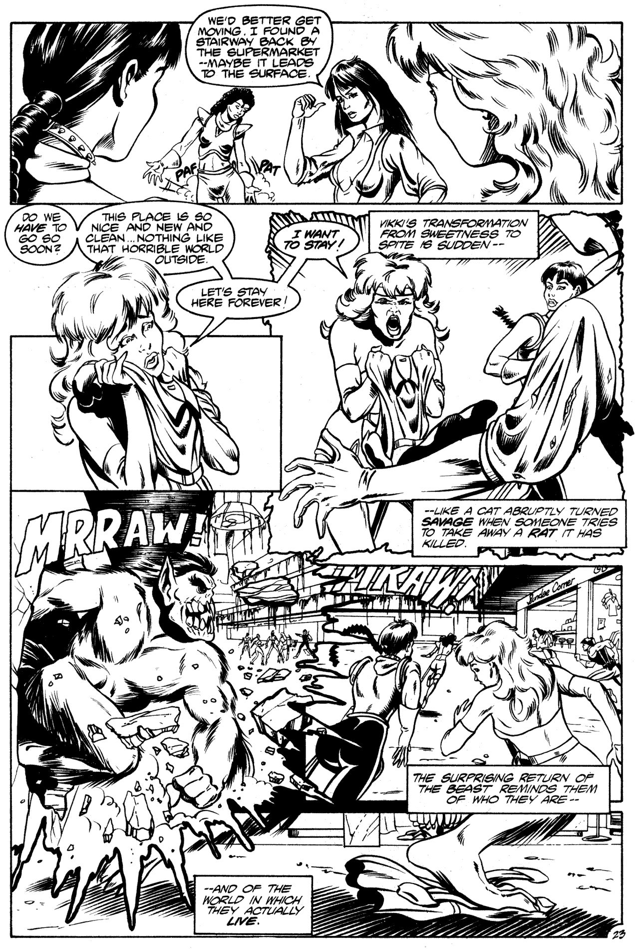 Read online Ex-Mutants Winter Special comic -  Issue # Full - 25