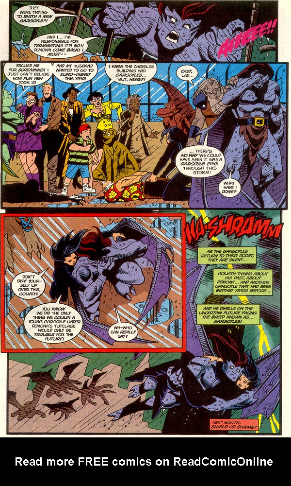 Read online Gargoyles (1995) comic -  Issue #9 - The Egg And I - 22