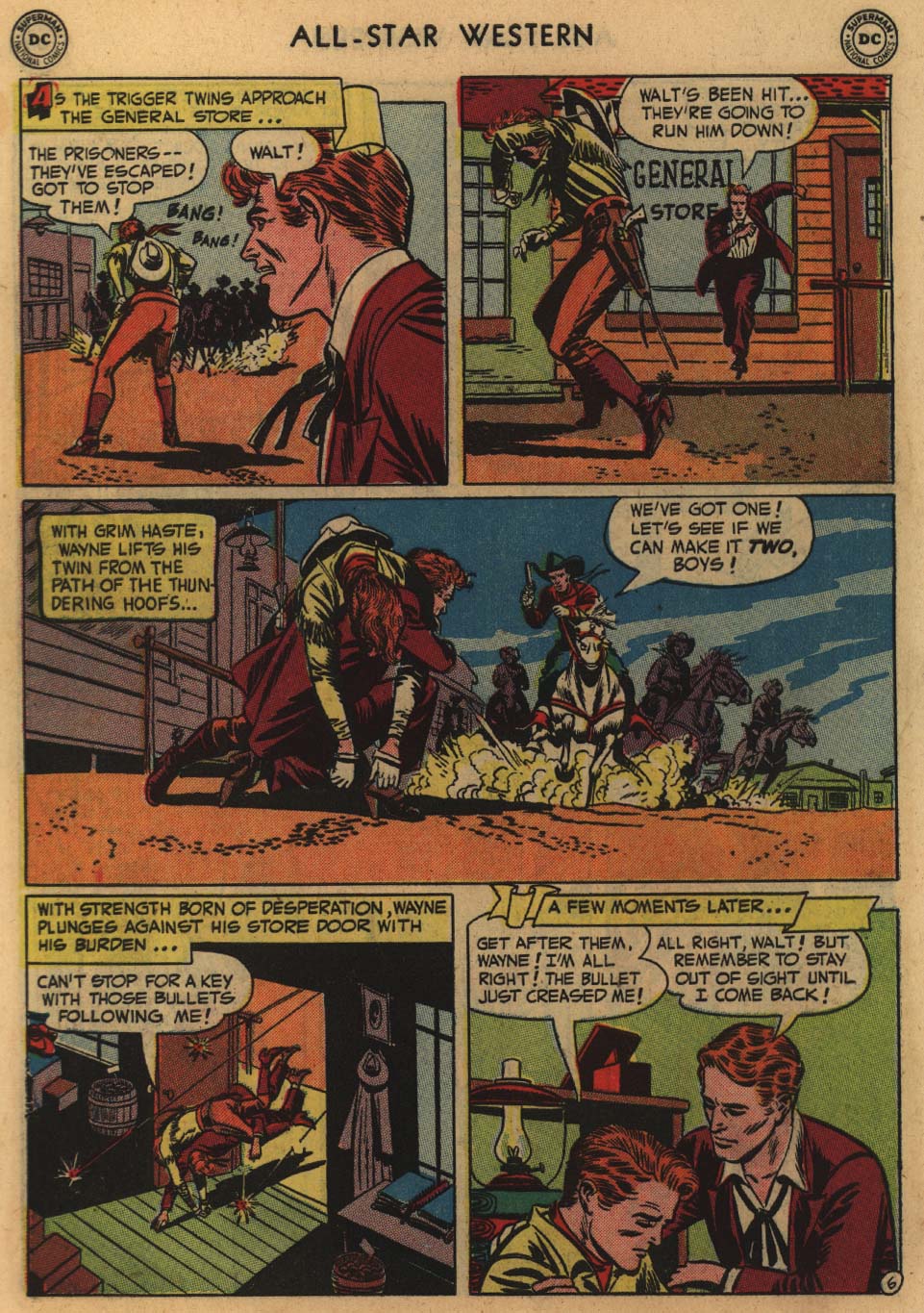 Read online All-Star Western (1951) comic -  Issue #60 - 8