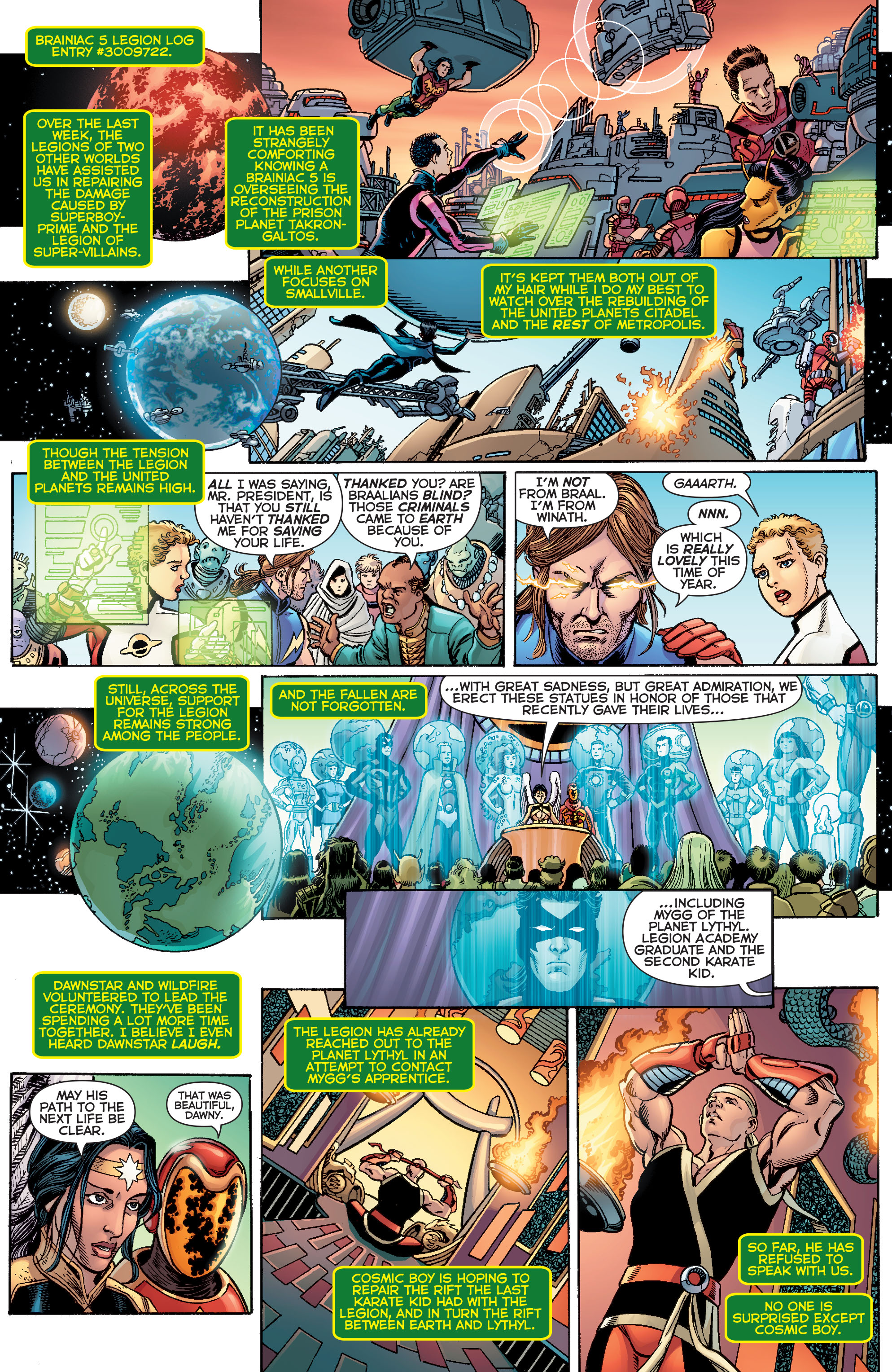 Read online Final Crisis: Legion of Three Worlds comic -  Issue #5 - 22