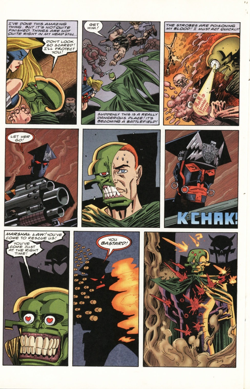 Read online The Mask/Marshal Law comic -  Issue #2 - 12