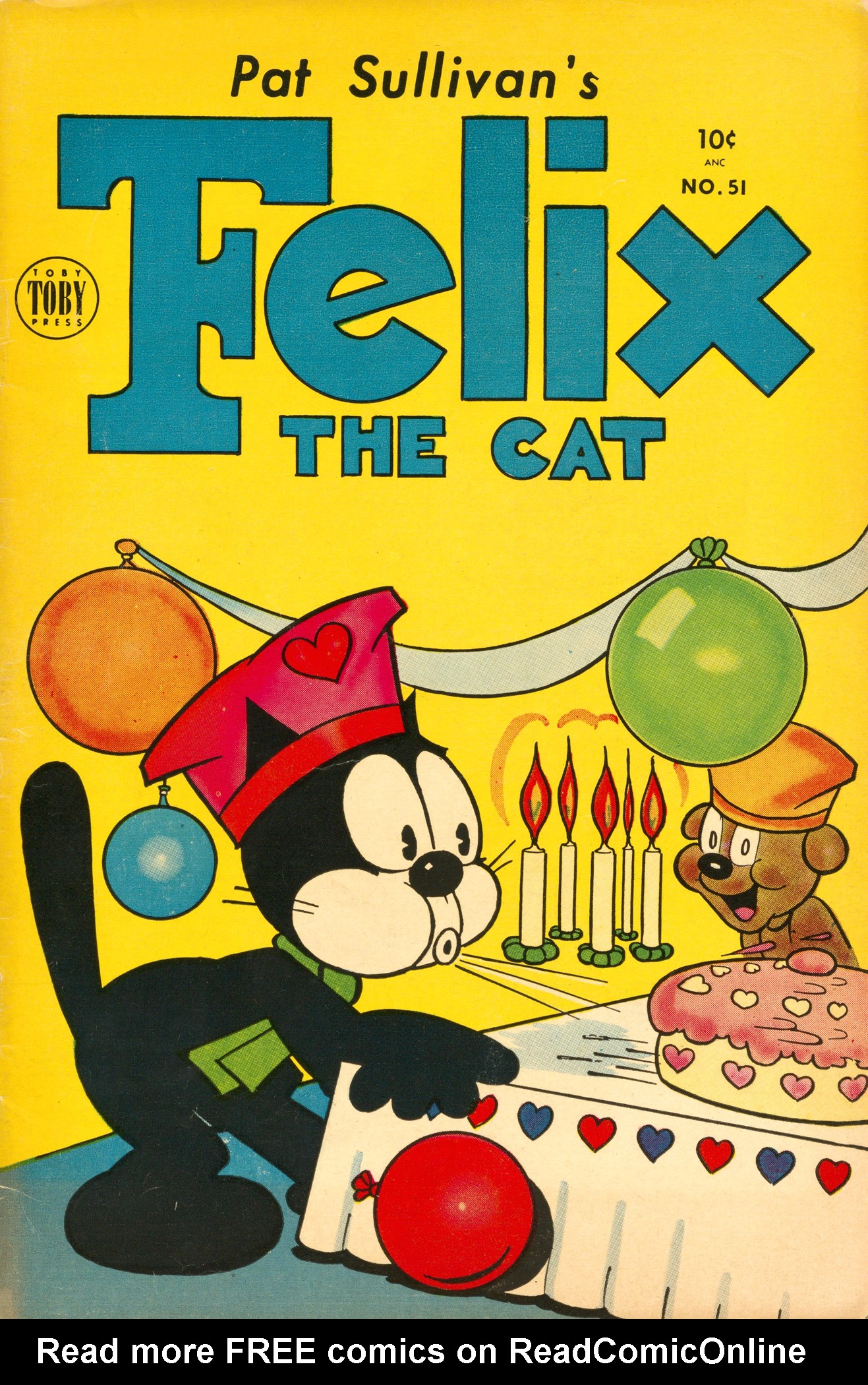 Read online Felix the Cat (1951) comic -  Issue #51 - 1