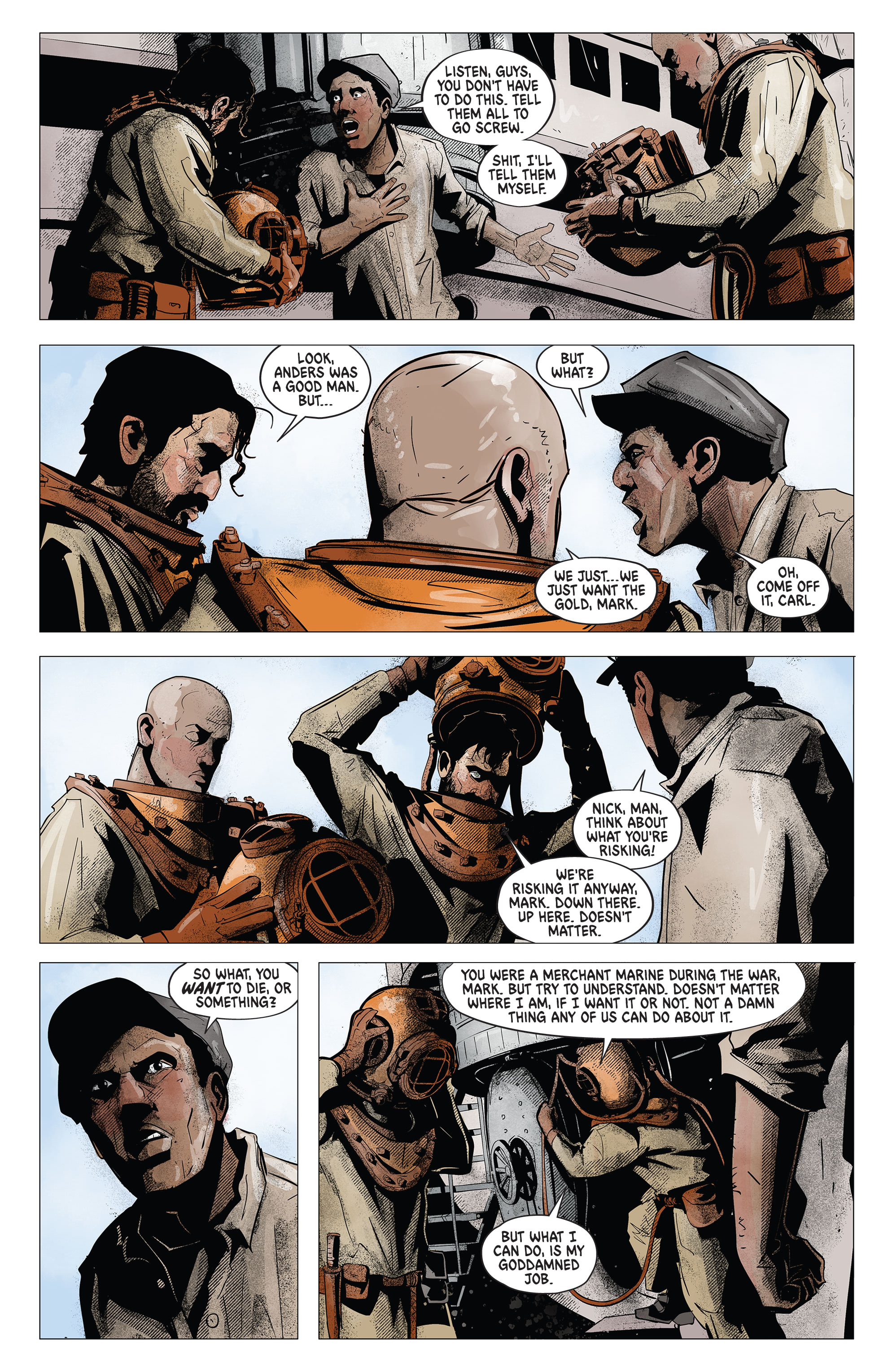 Read online Sea of Sorrows comic -  Issue #2 - 12