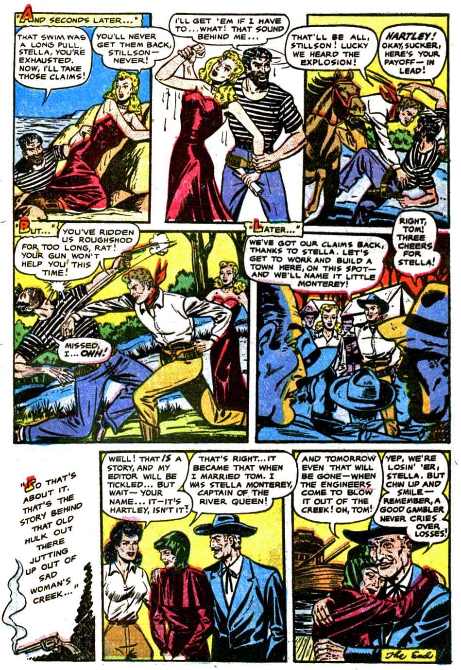 Read online Cowgirl Romances (1950) comic -  Issue #3 - 48