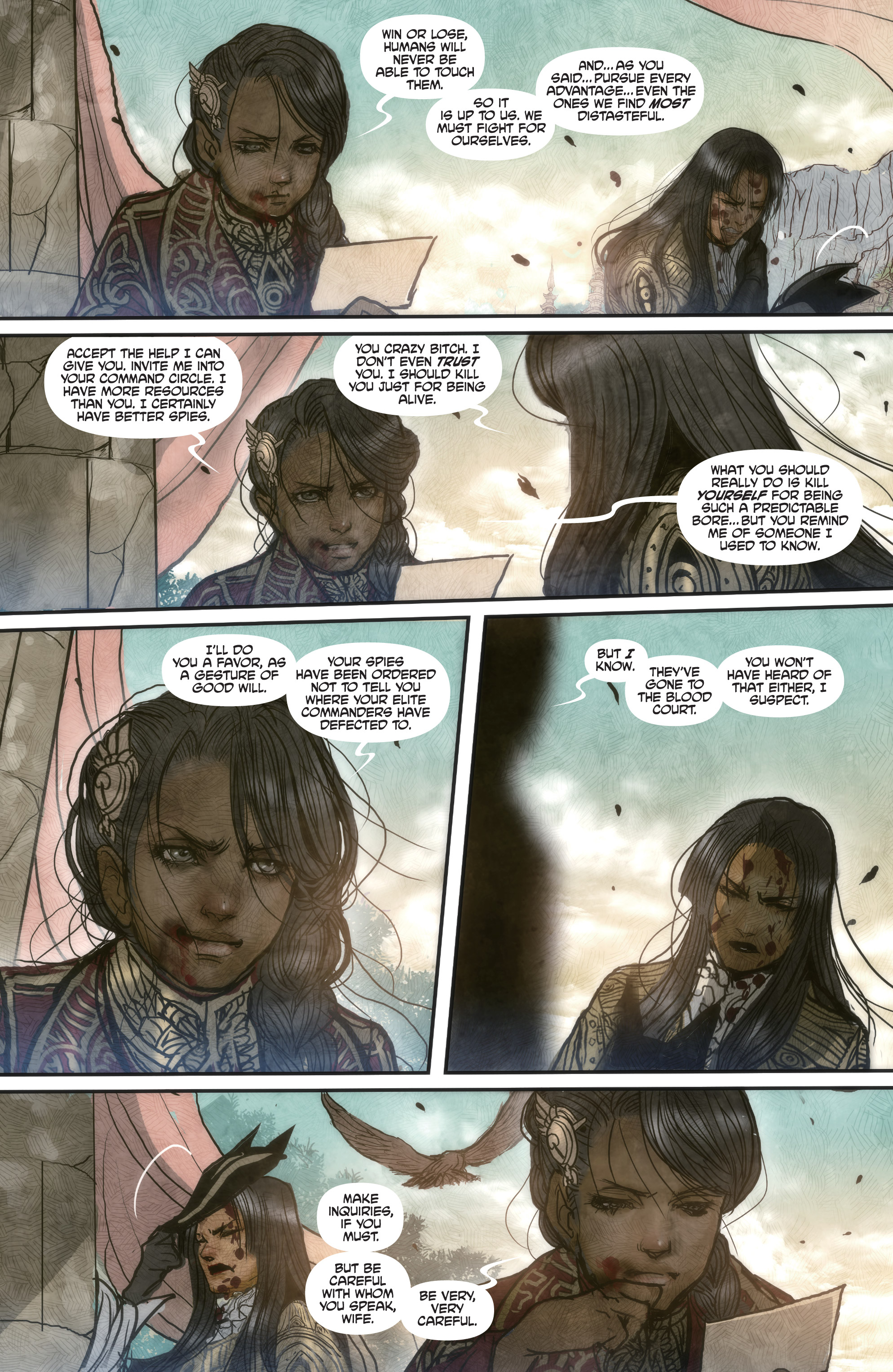Read online Monstress comic -  Issue #24 - 5