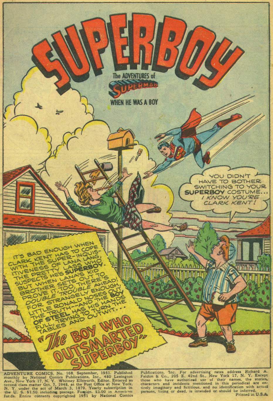 Adventure Comics (1938) issue 168 - Page 3