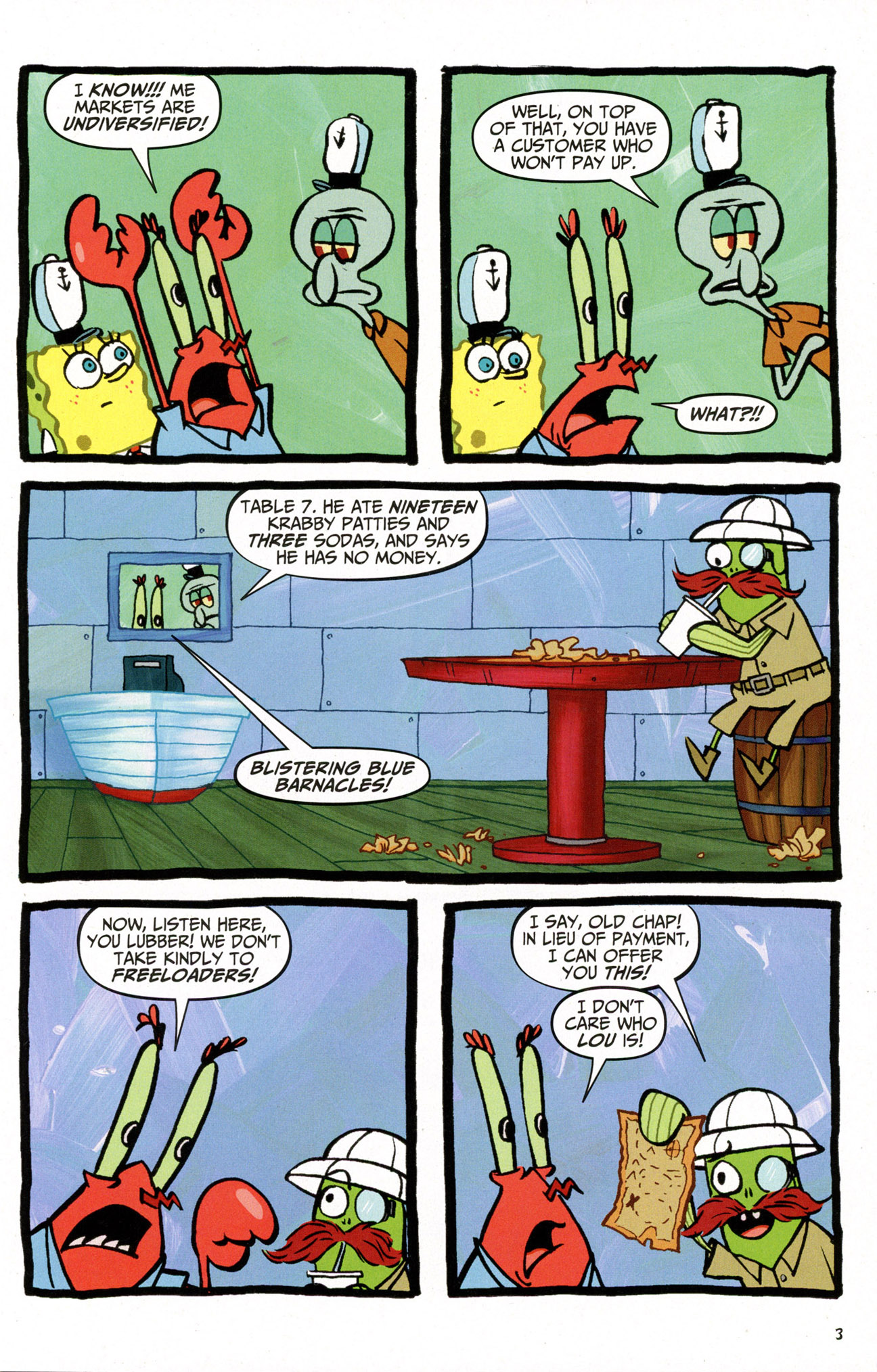 Read online SpongeBob Comics comic -  Issue #24 - 5