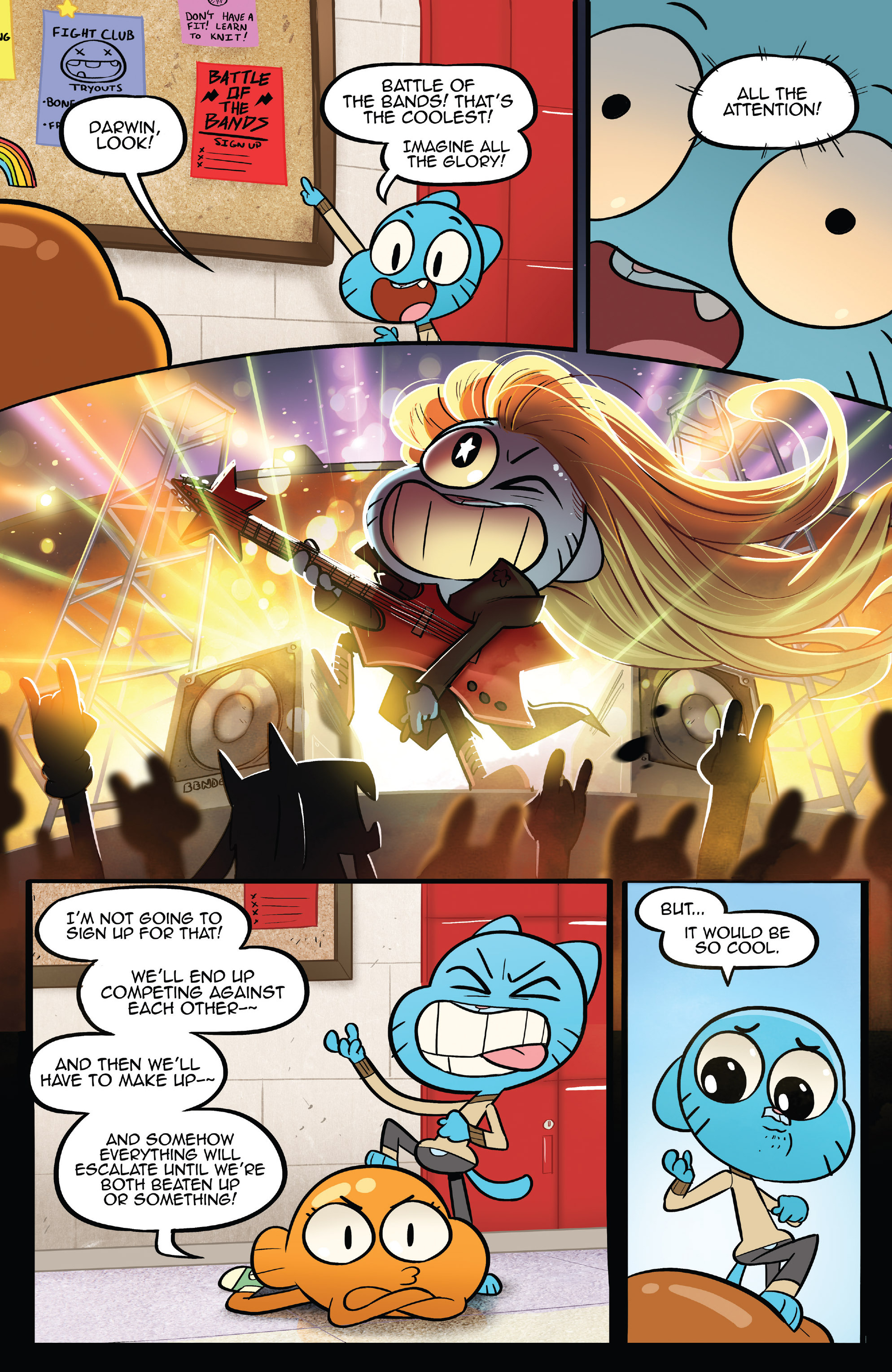 Read online The Amazing World of Gumball comic -  Issue #5 - 6