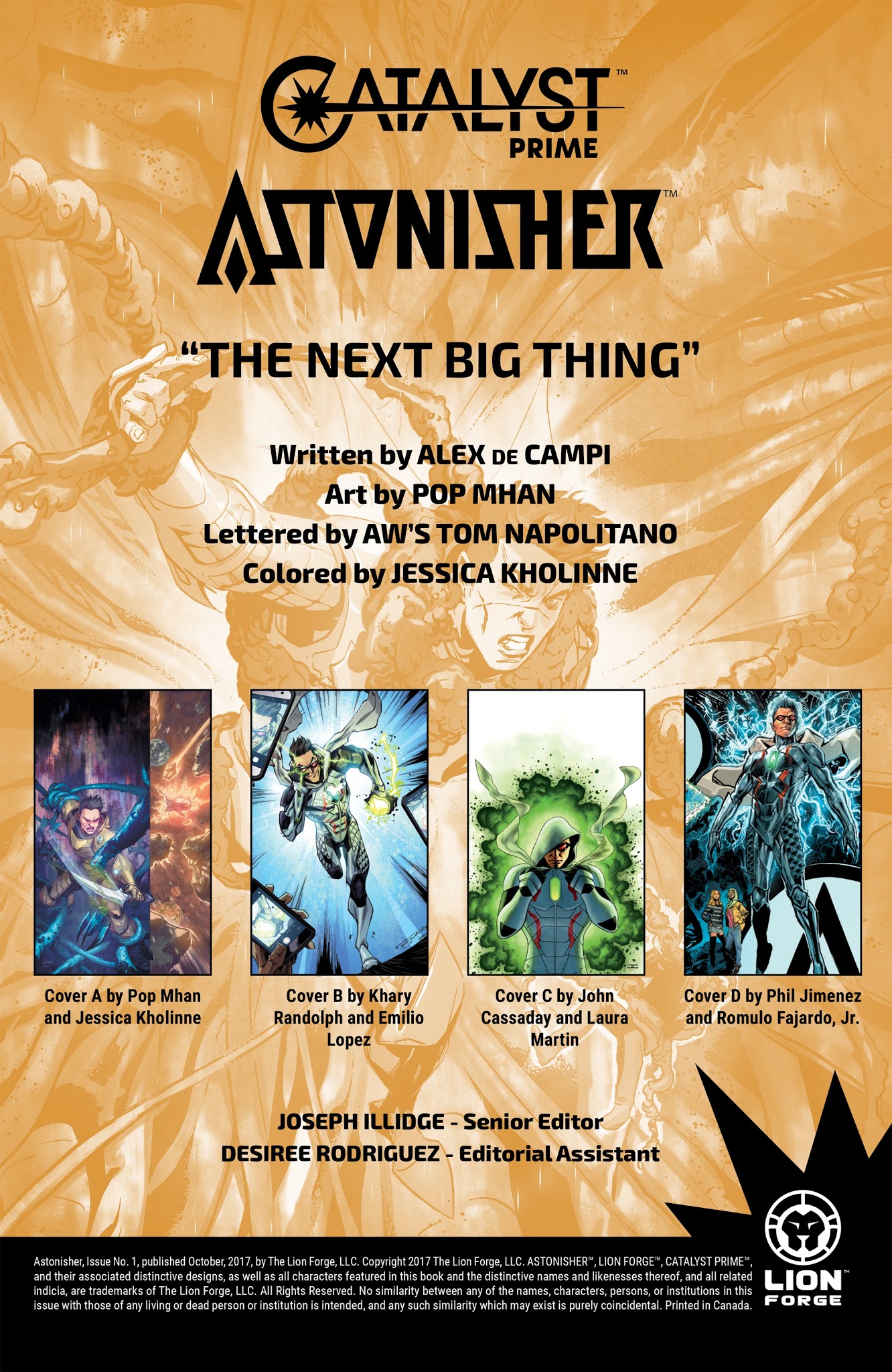 Read online Astonisher comic -  Issue #1 - 2