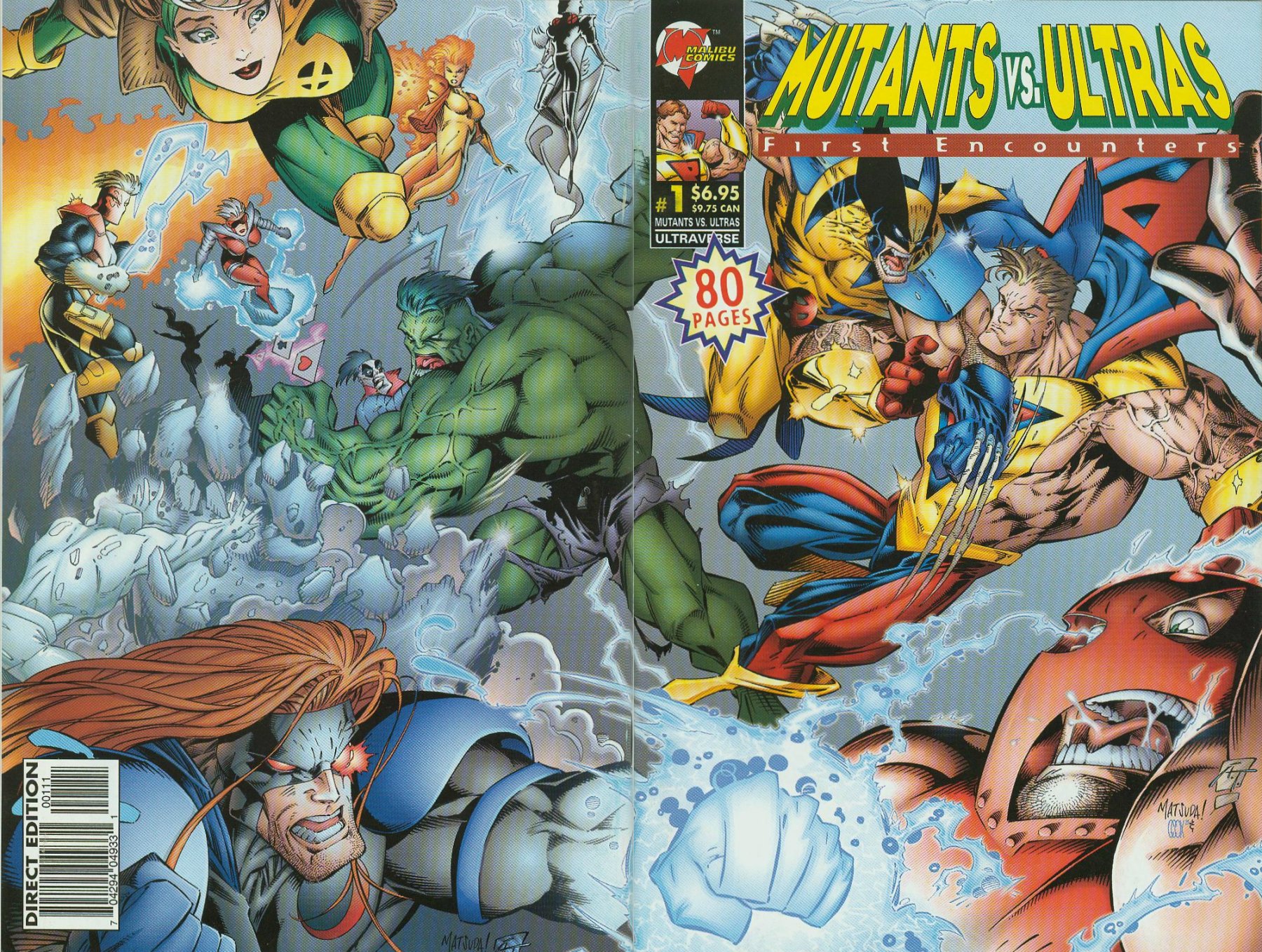 Read online Mutants Vs. Ultras: First Encounters comic -  Issue # Full - 2