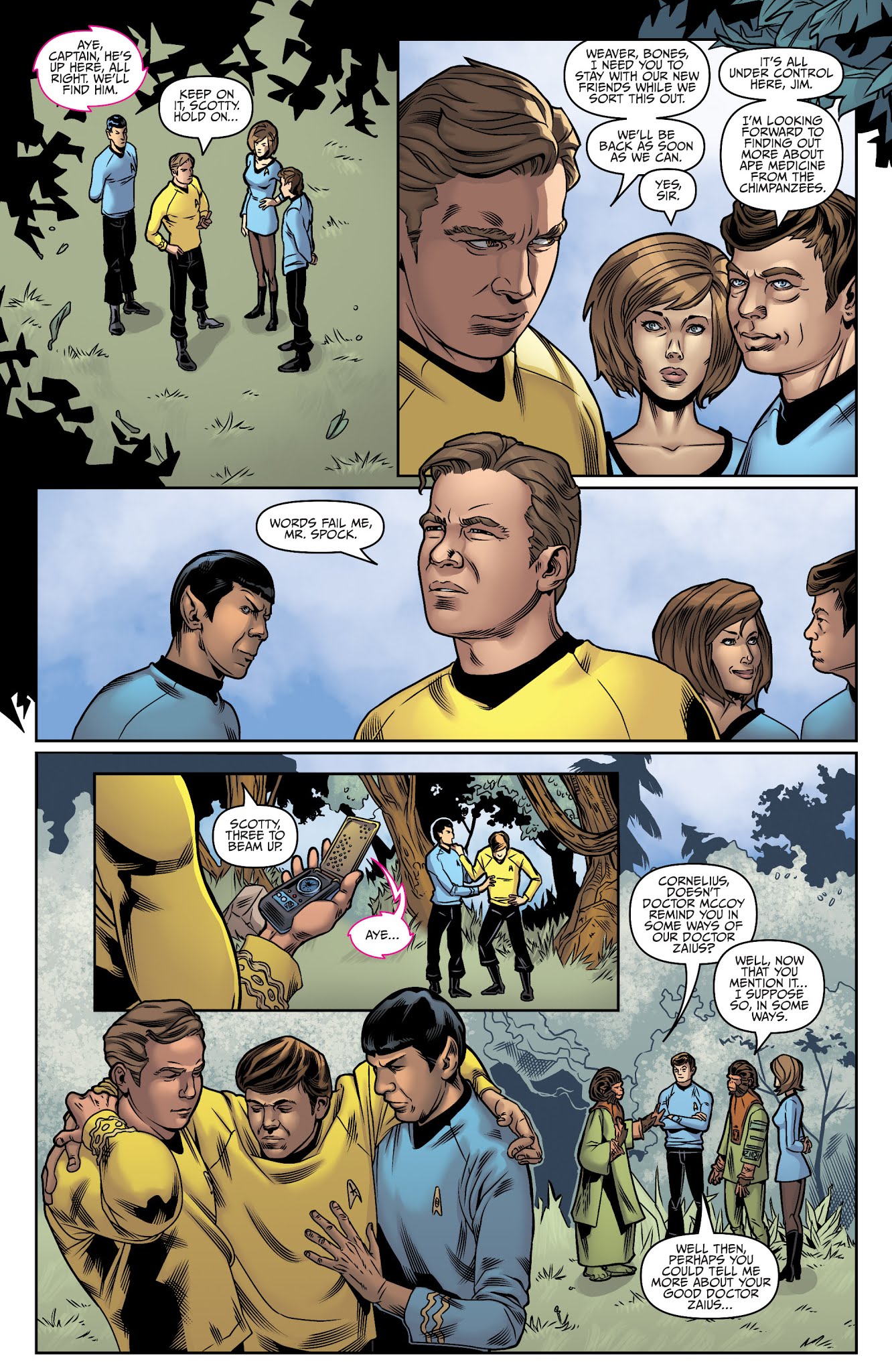 Read online Star Trek/Planet of the Apes: The Primate Directive comic -  Issue #3 - 10