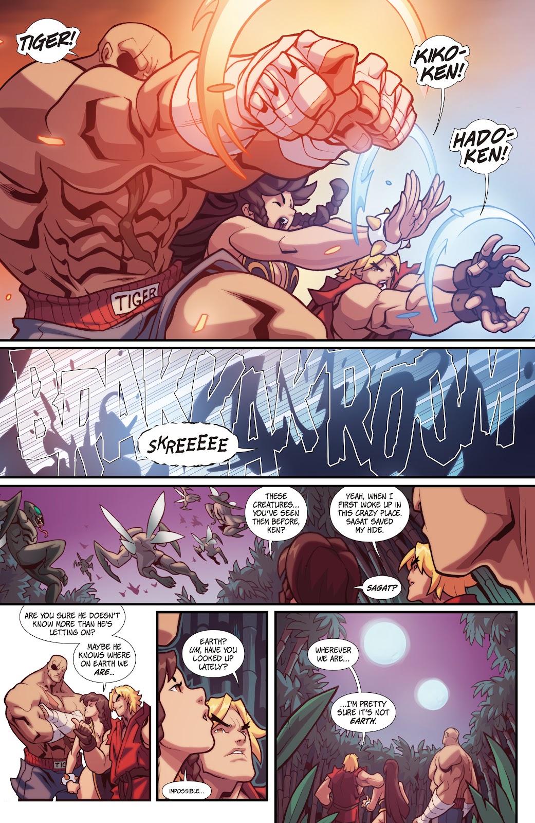 Street Fighter VS Darkstalkers issue 1 - Page 9
