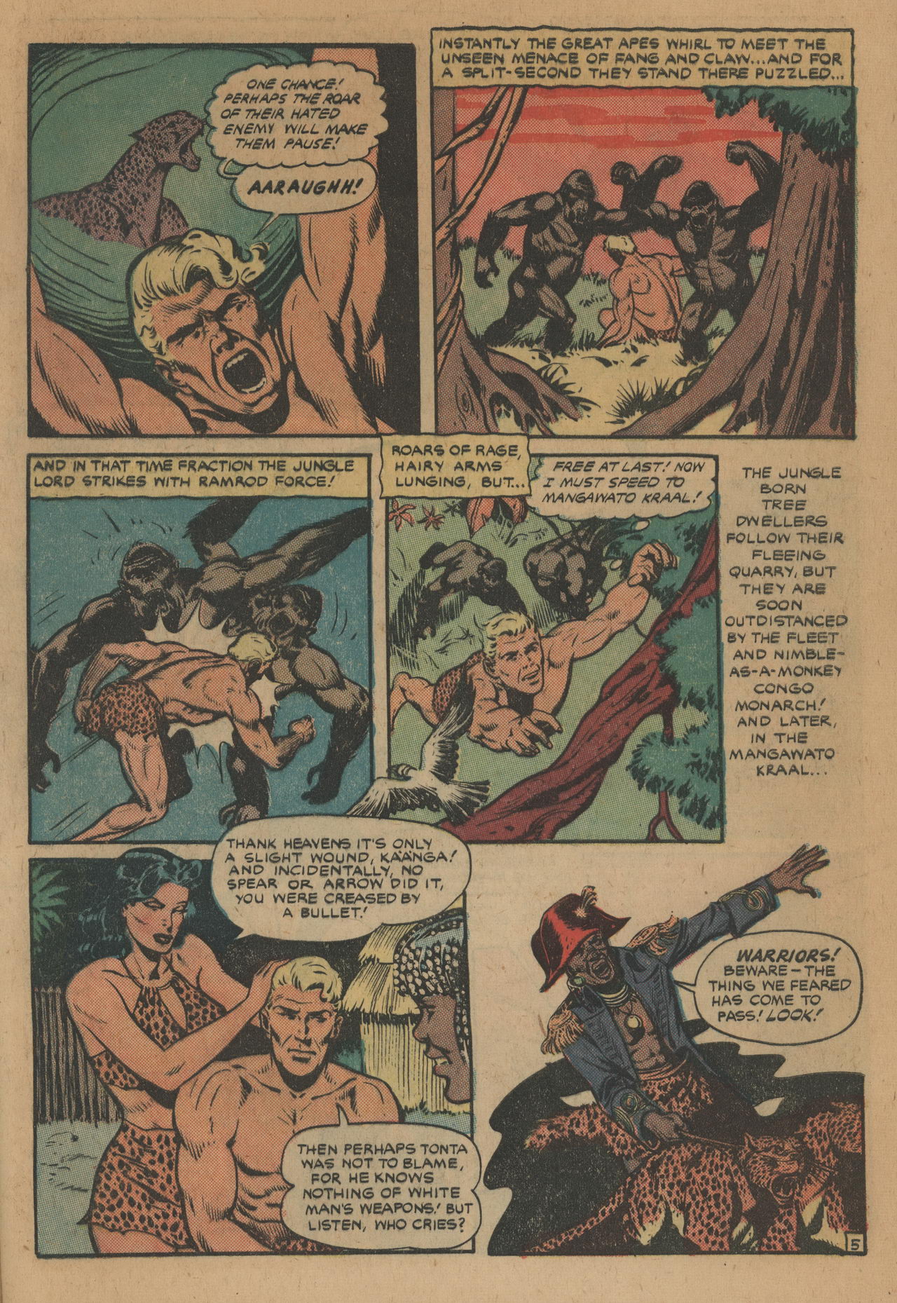 Read online Jungle Comics comic -  Issue #131 - 7