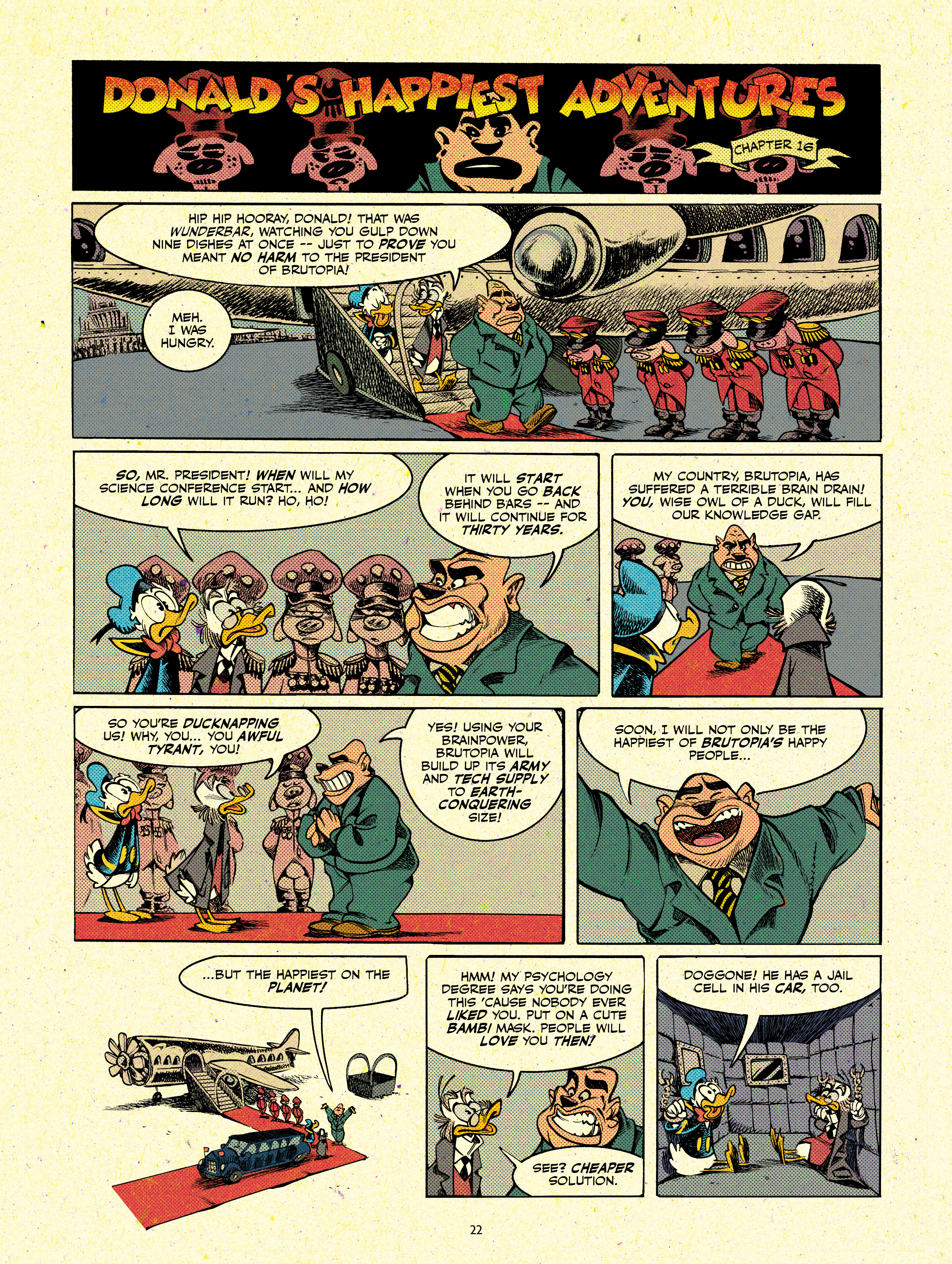 Read online Walt Disney's Donald Duck: Donald's Happiest Adventures comic -  Issue # Full - 22