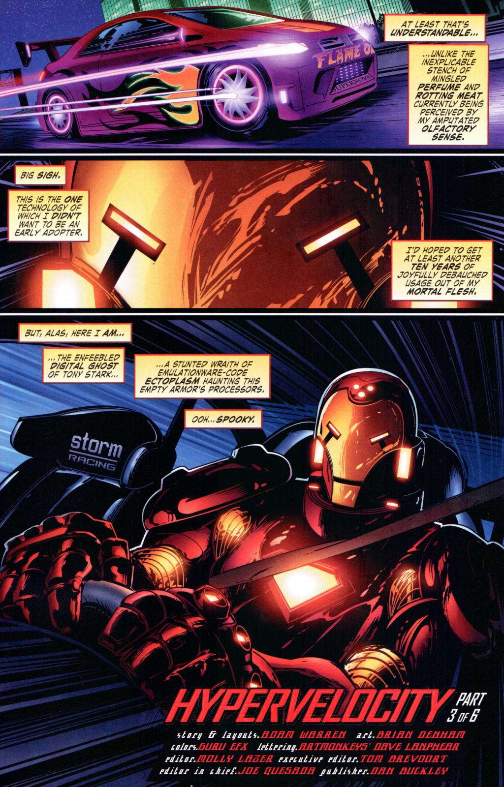 Read online Iron Man: Hypervelocity comic -  Issue #3 - 5
